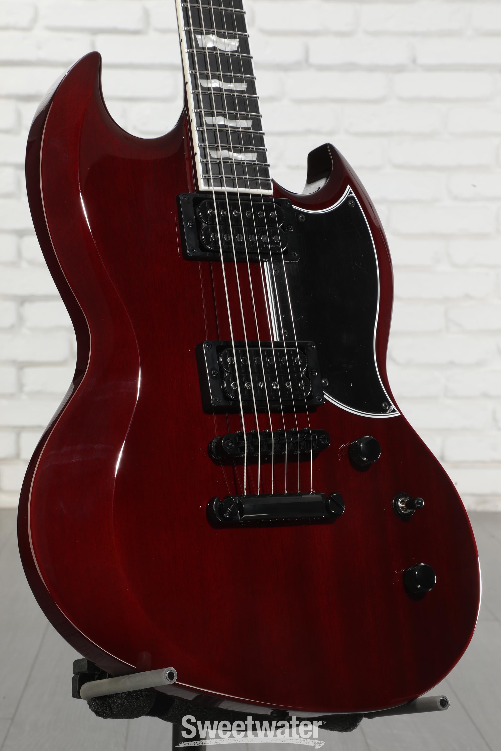 ESP E-II Viper Electric Guitar - See-thru Black Cherry | Sweetwater