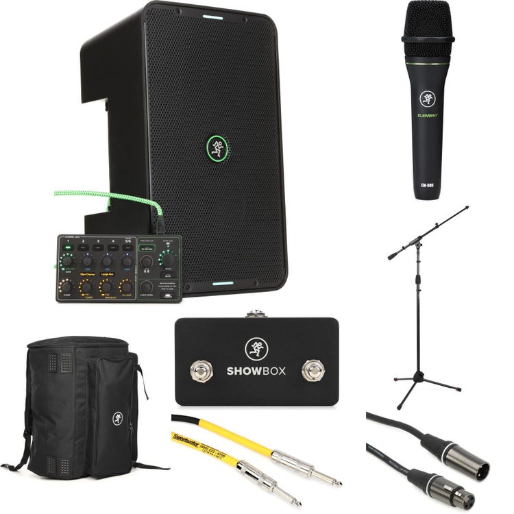 Mackie ShowBox All-in-one Performance Rig with Microphone | Sweetwater