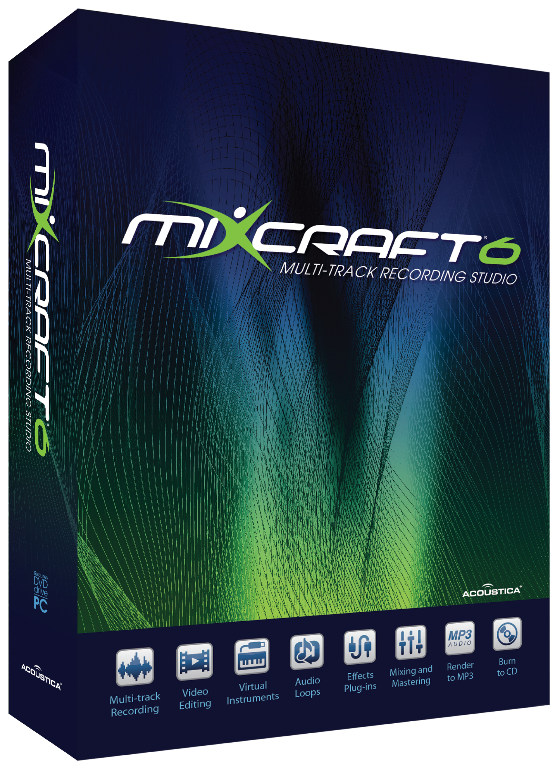 Acoustica Mixcraft 6 (boxed) | Sweetwater
