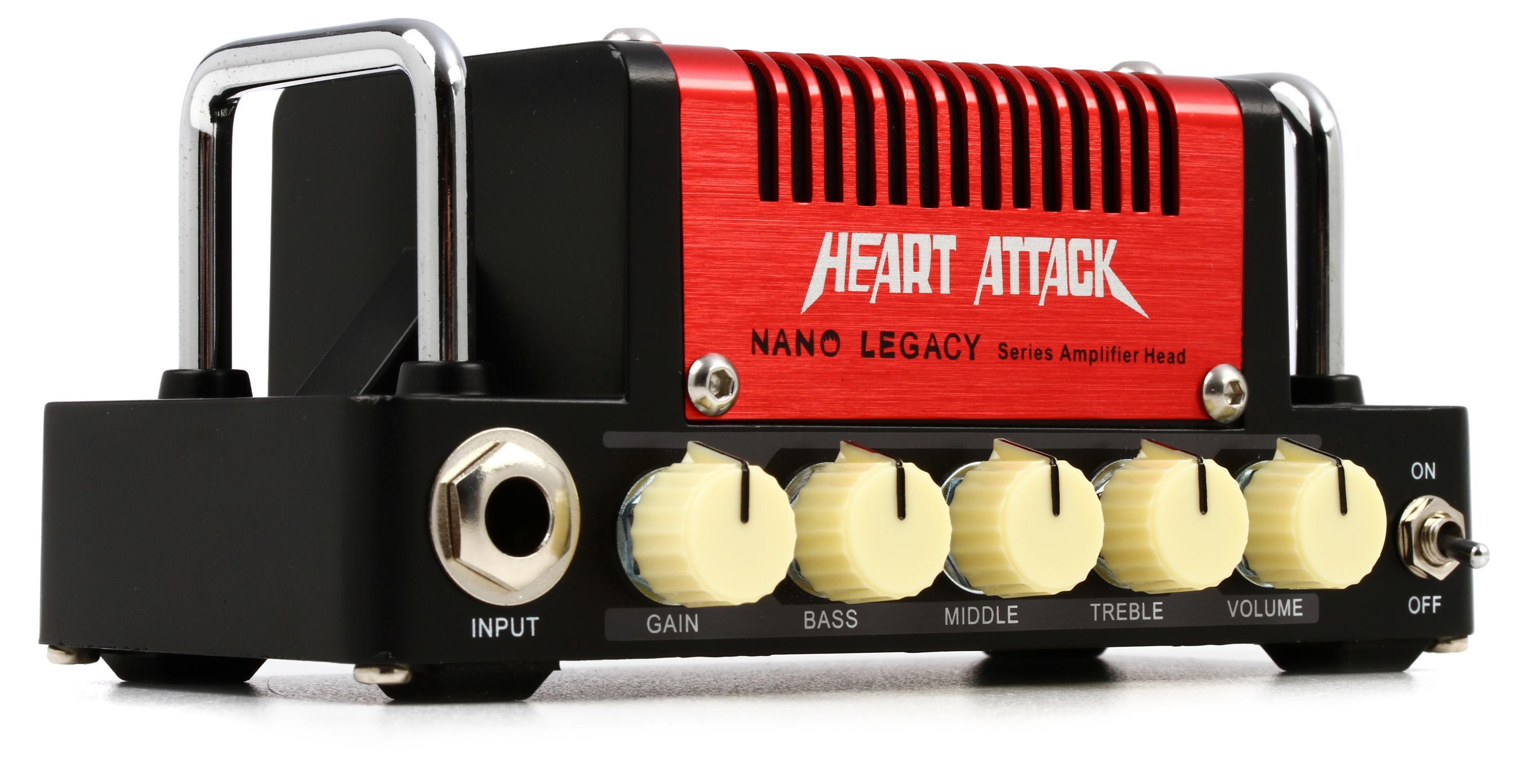 Hotone Nano Legacy Heart Attack 5-watt Micro Head | Sweetwater