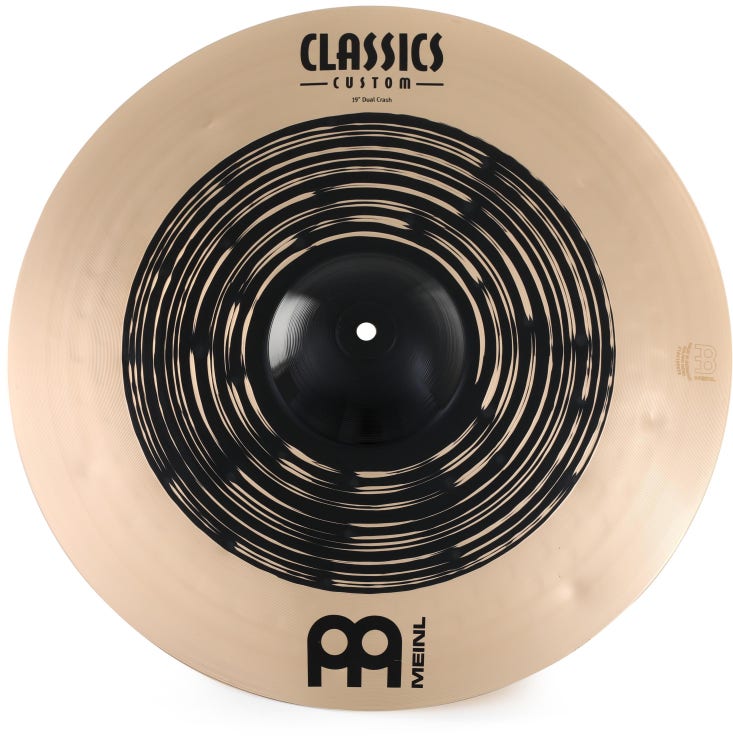 Meinl Cymbals 19-inch Classics Custom Dual Crash | Sweetwater 