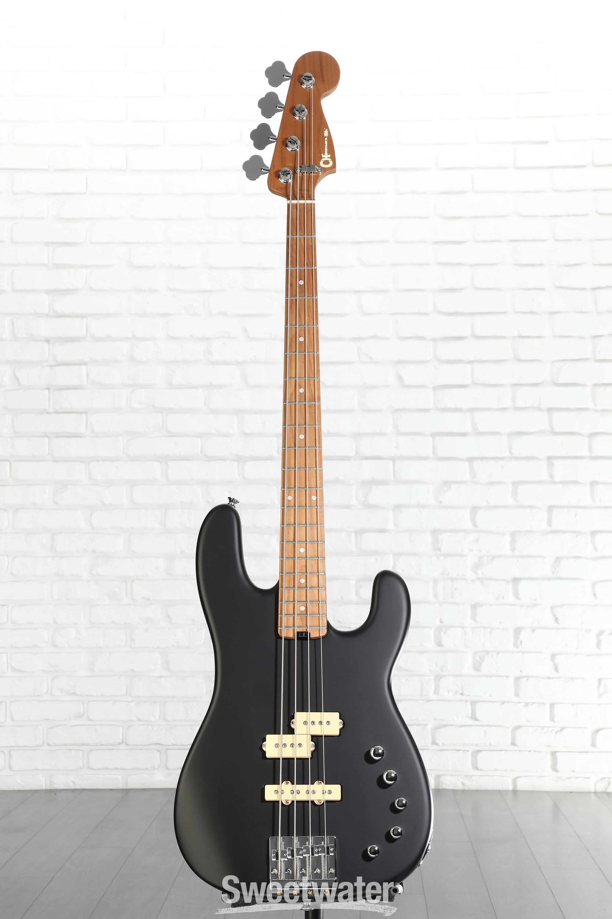 Charvel Pro-Mod San Dimas Bass PJ IV Electric Bass - Satin Black