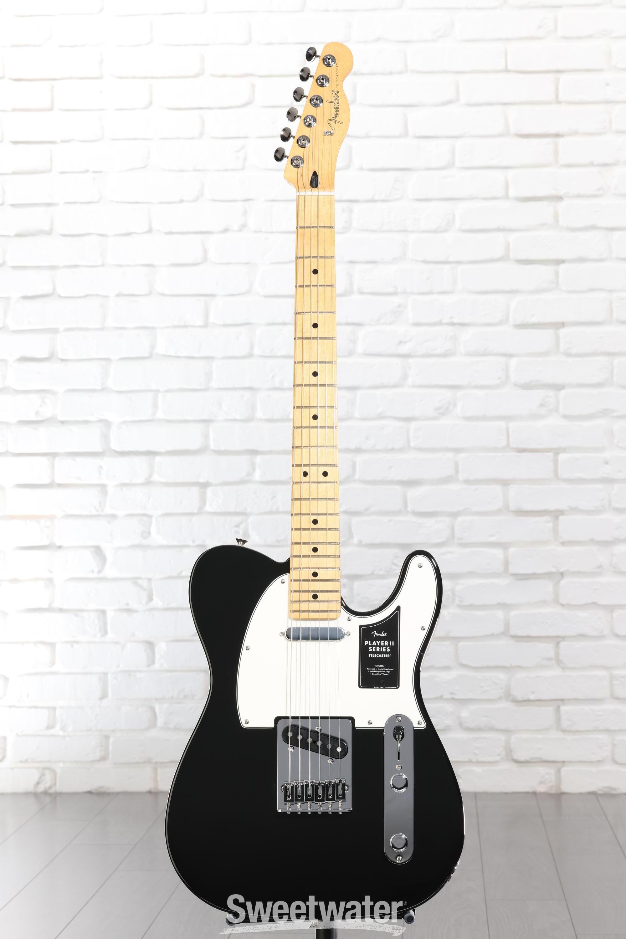 Fender Player II Telecaster Electric Guitar - Black with Maple
