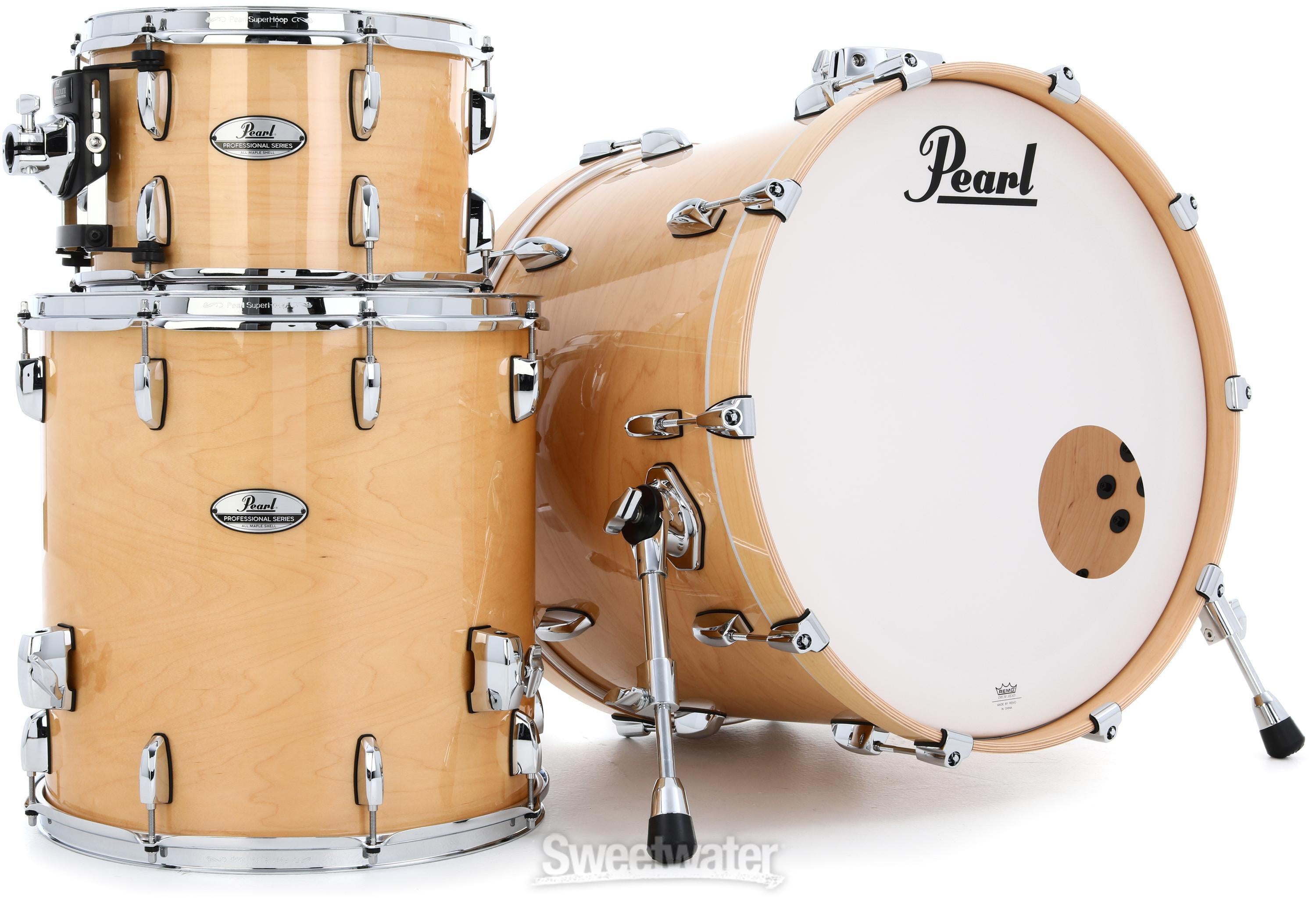 Pearl フリーフローティング スネア【ケース付き】 Pearl】バーチ