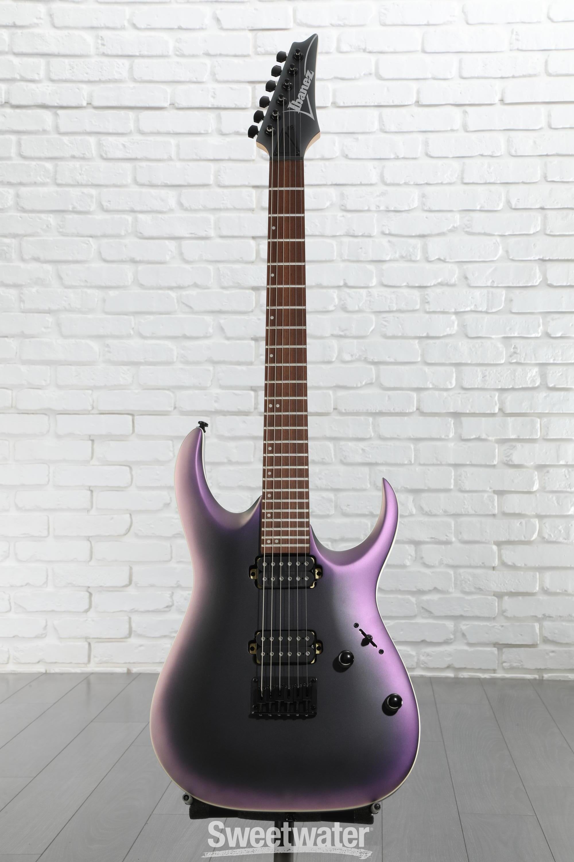 Ibanez Standard RGA42EX Electric Guitar - Black Aurora Burst Matte