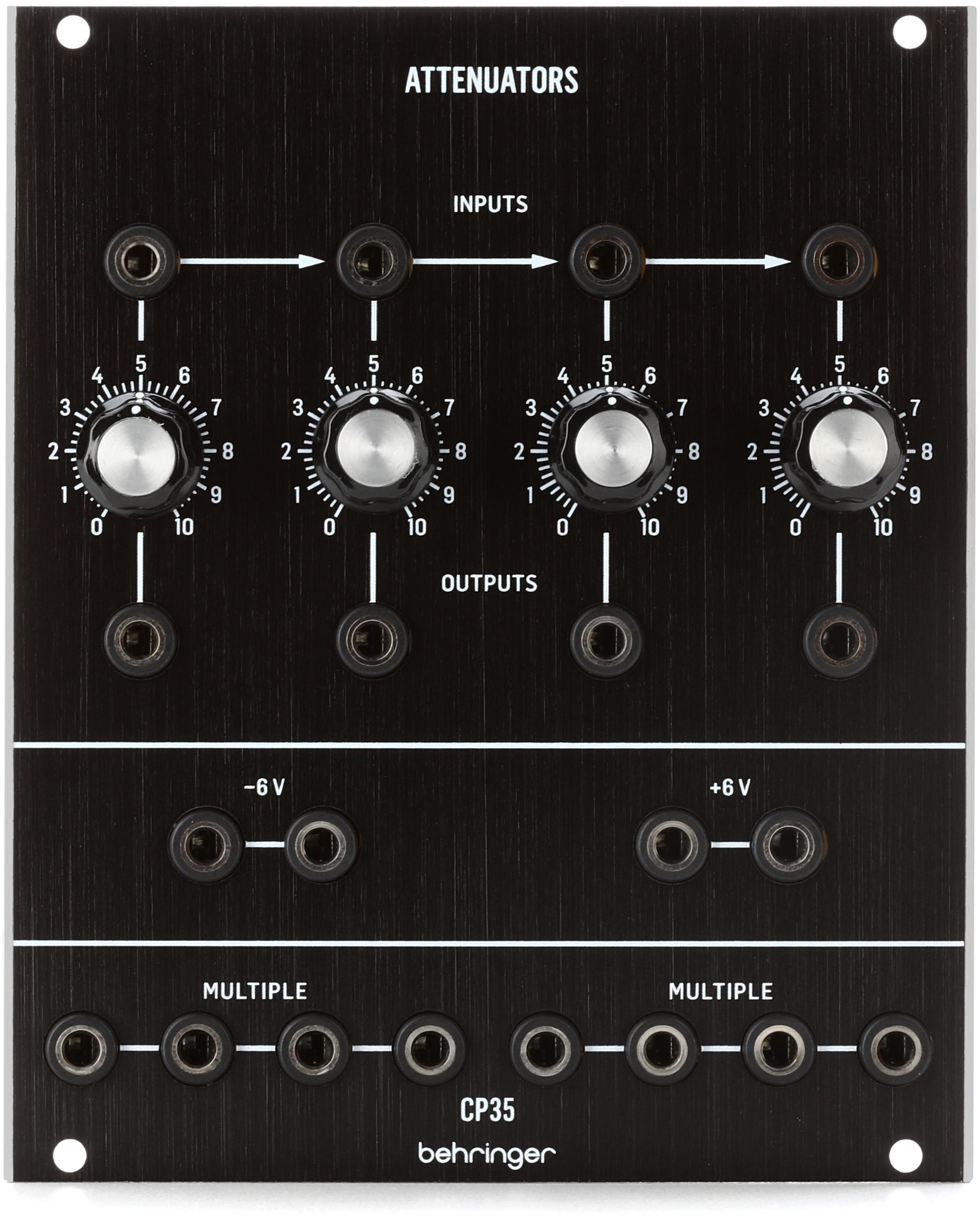 Behringer CP35 Attenuators - Analog Attenuator and Multiples Eurorack Module