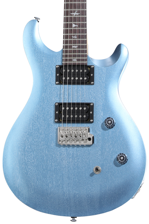 PRS SE CE 24 Standard Satin Electric Guitar - Ice Blue Metallic