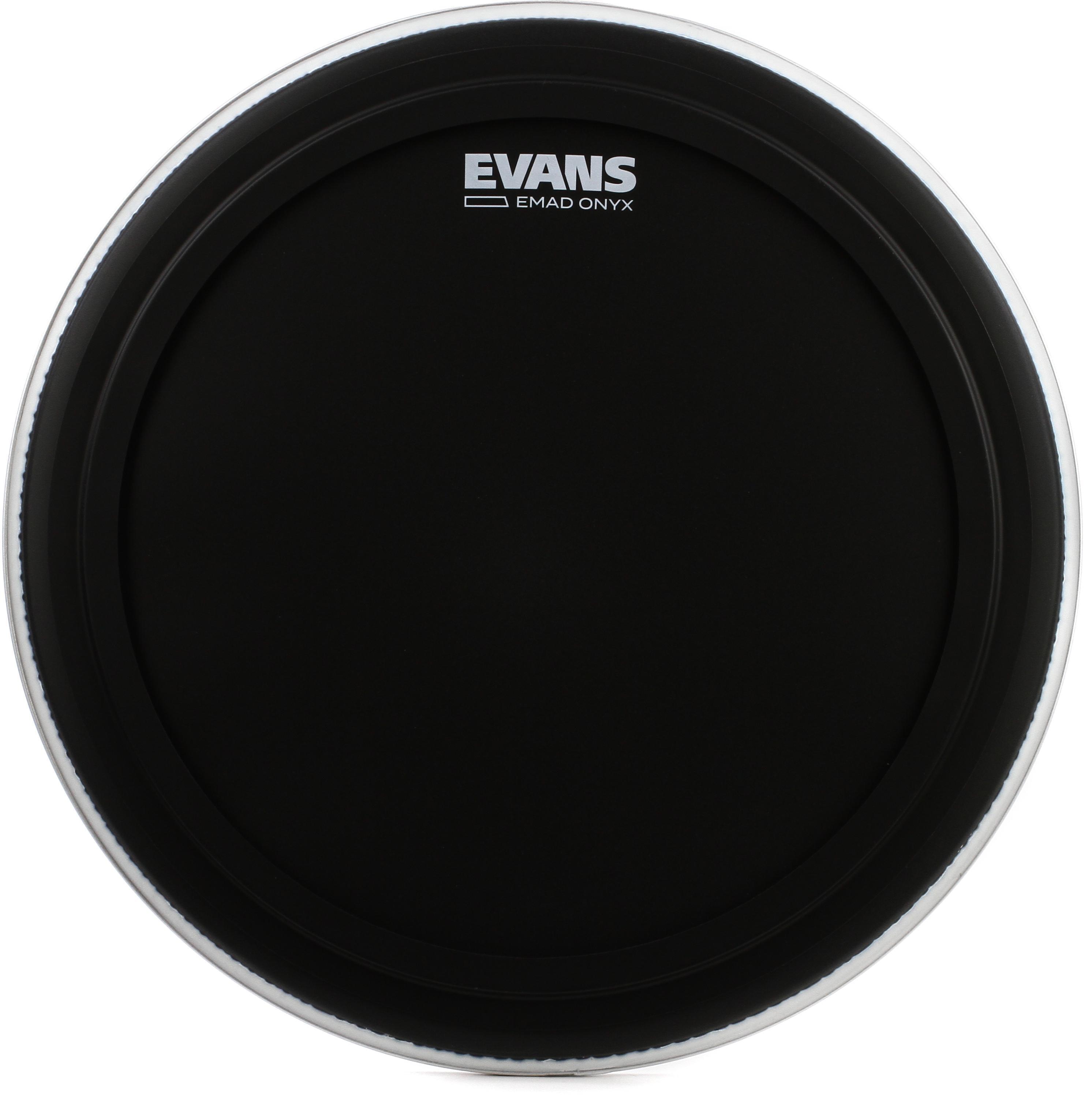 Photo of Evans EMAD Onyx Series Bass Drumhead - 18 inch