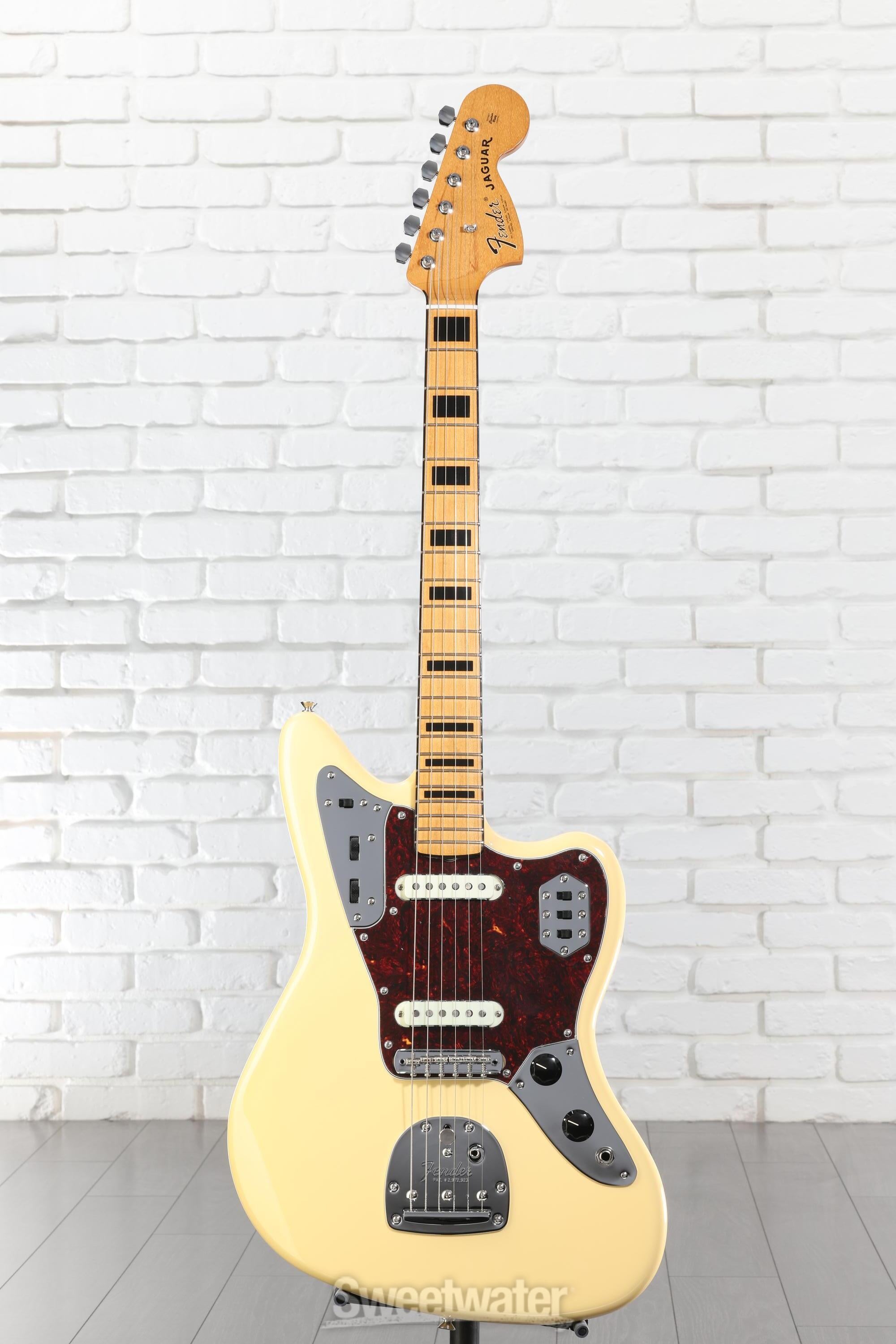 Fender Vintera II '70s Jaguar Electric Guitar - Vintage White