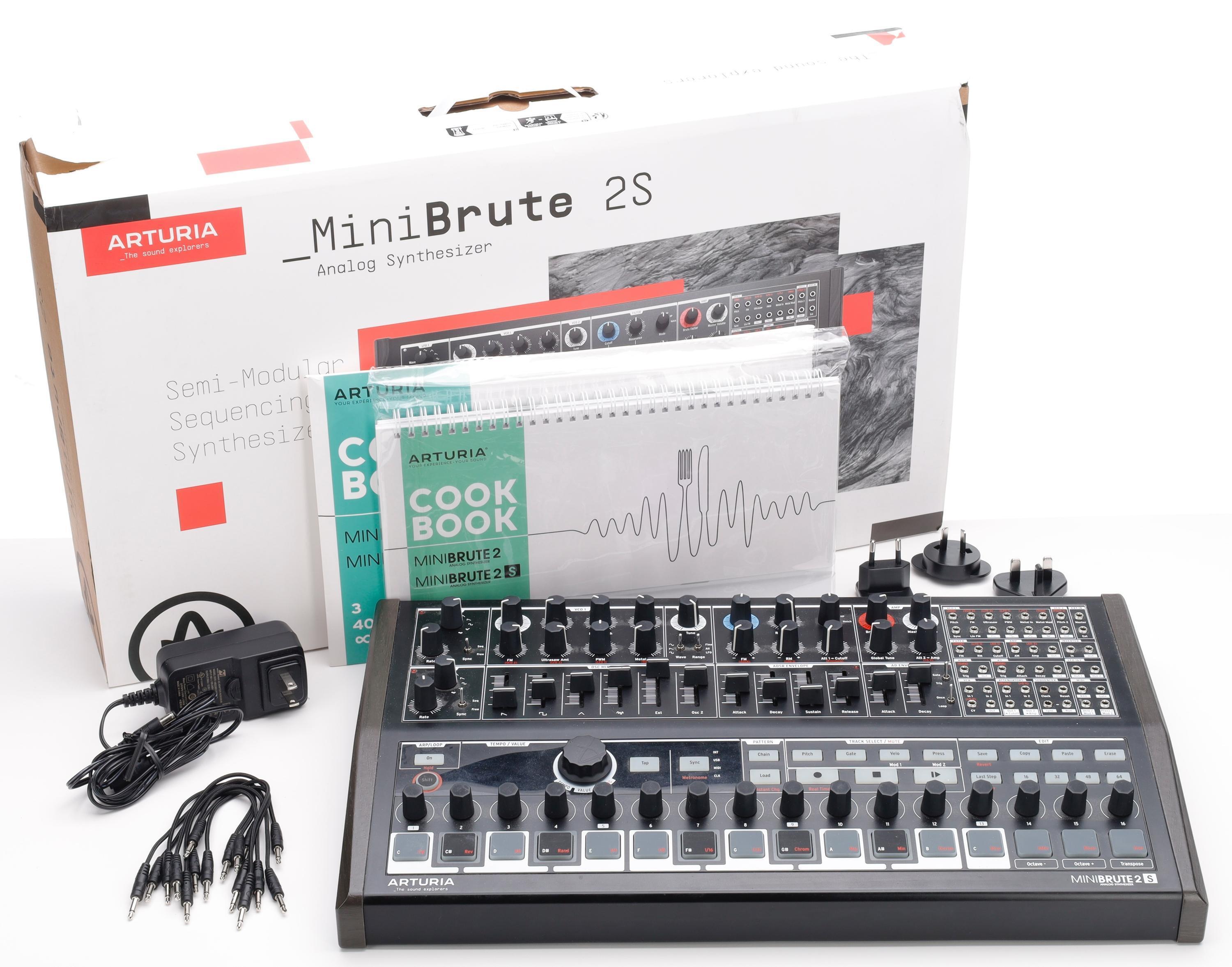 Photo of Arturia MiniBrute 2S Semi-modular Analog Sequencing Synthesizer