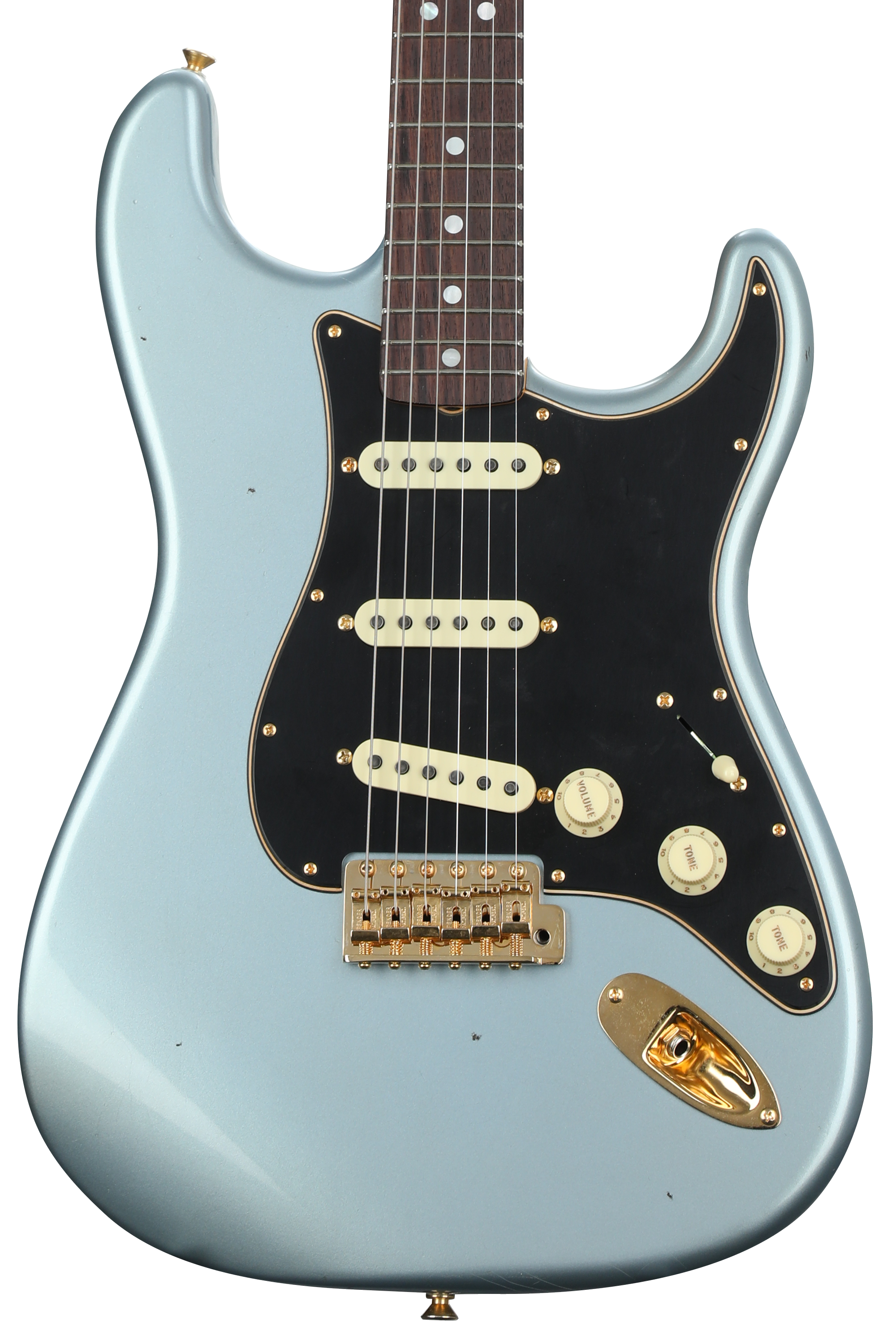 ギター Fender Custom Shop TBC 65 Stratcaster Fender Custom Shop Limited-edition '65 Dual-Mag Stratocaster
