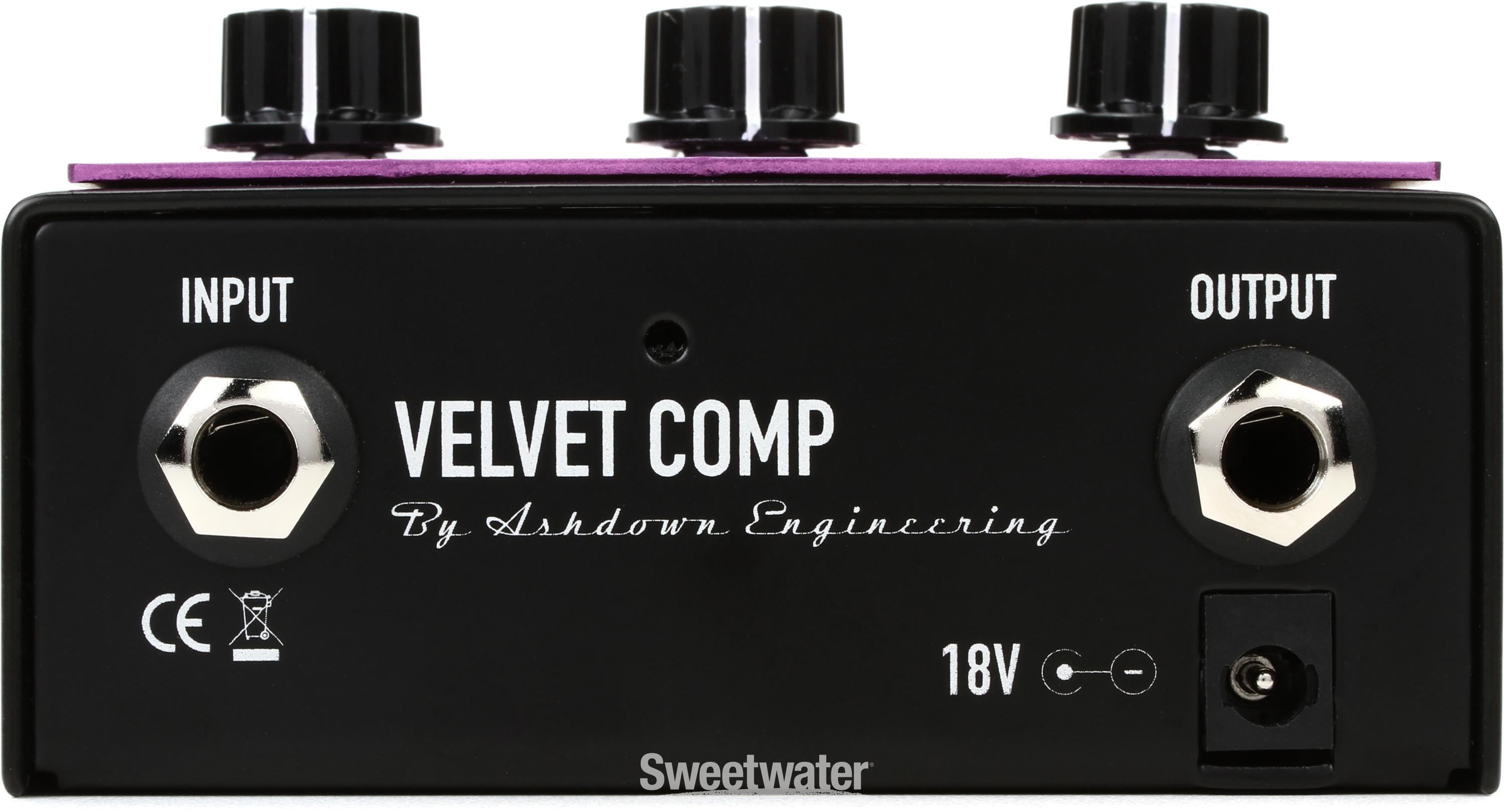 Ashdown Velvet Compressor Pedal | Sweetwater