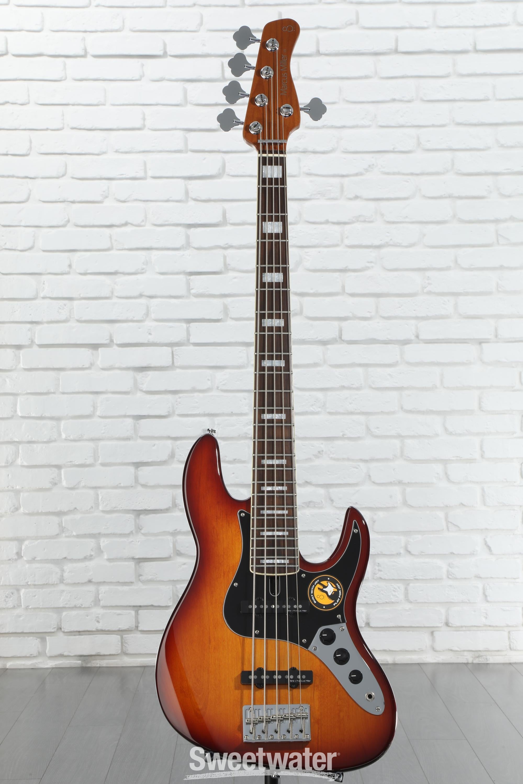 ベース Sire Marcus Miller V5-24 5st Sire Marcus Miller V5 24 5-string Bass Guitar - Tobacco