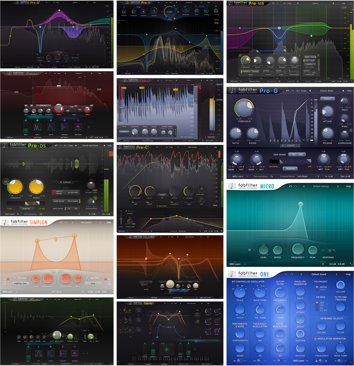 FabFilter Total Bundle Plug-in Collection | Sweetwater