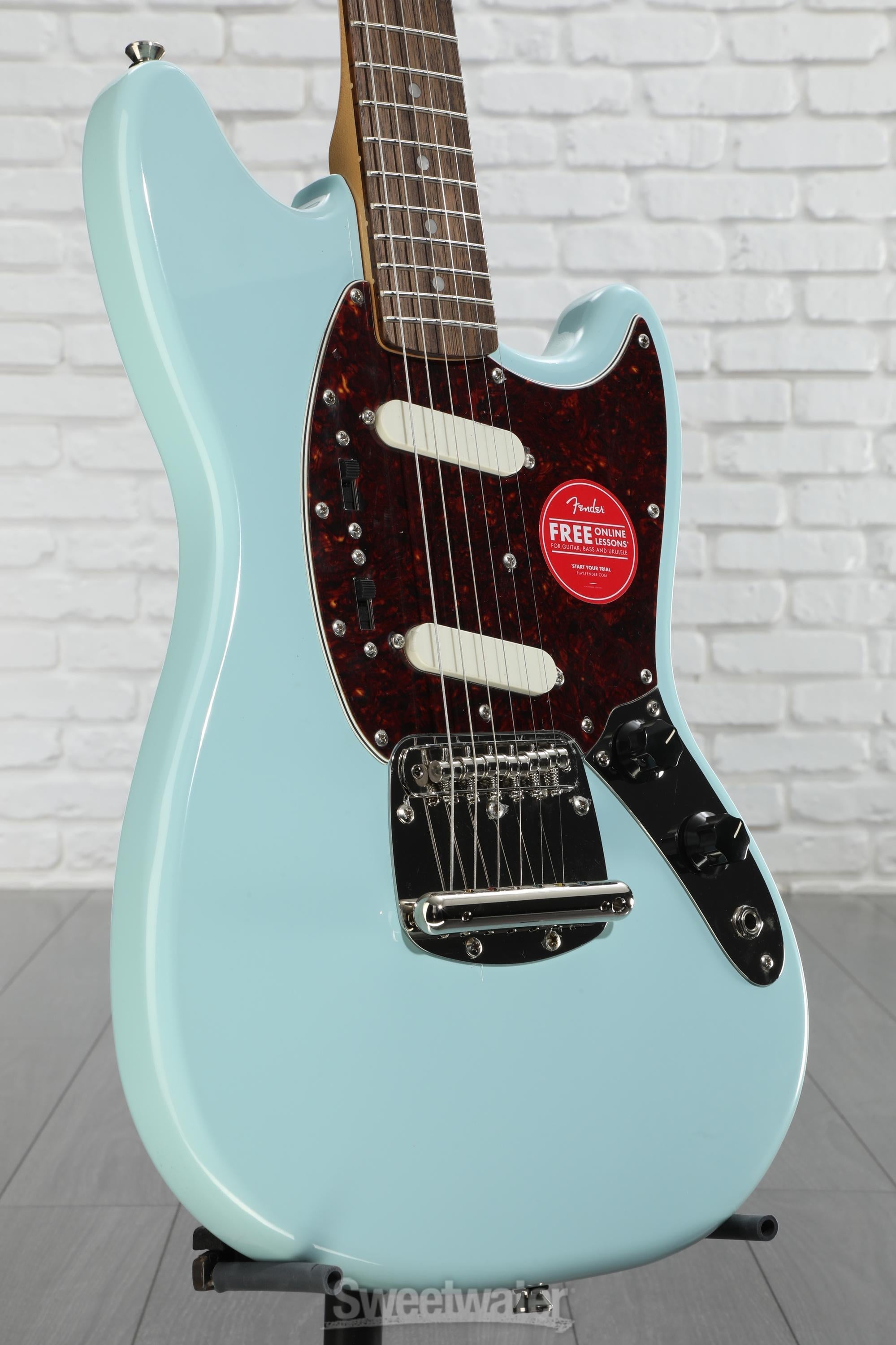ギター classic vibe '60s mustang Amazon.com: Squier Classic Vibe 60s Mustang Electric Guitar