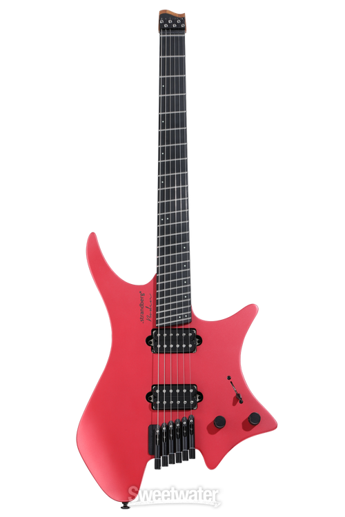 Strandberg Boden Metal NX 6 Electric Guitar - Blood Red | Sweetwater