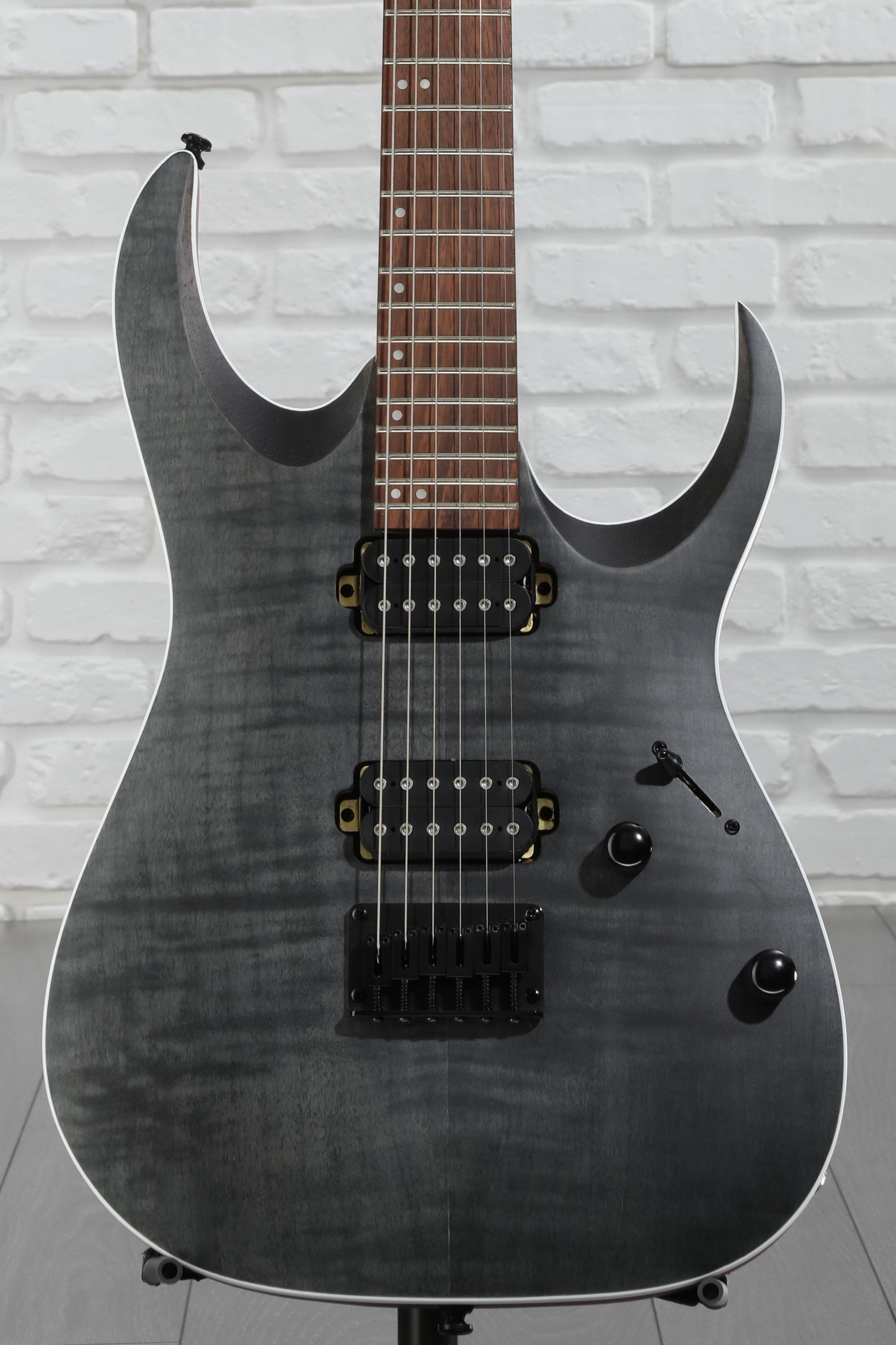 Ibanez Standard RGA42FM - Transparent Gray Flat | Sweetwater