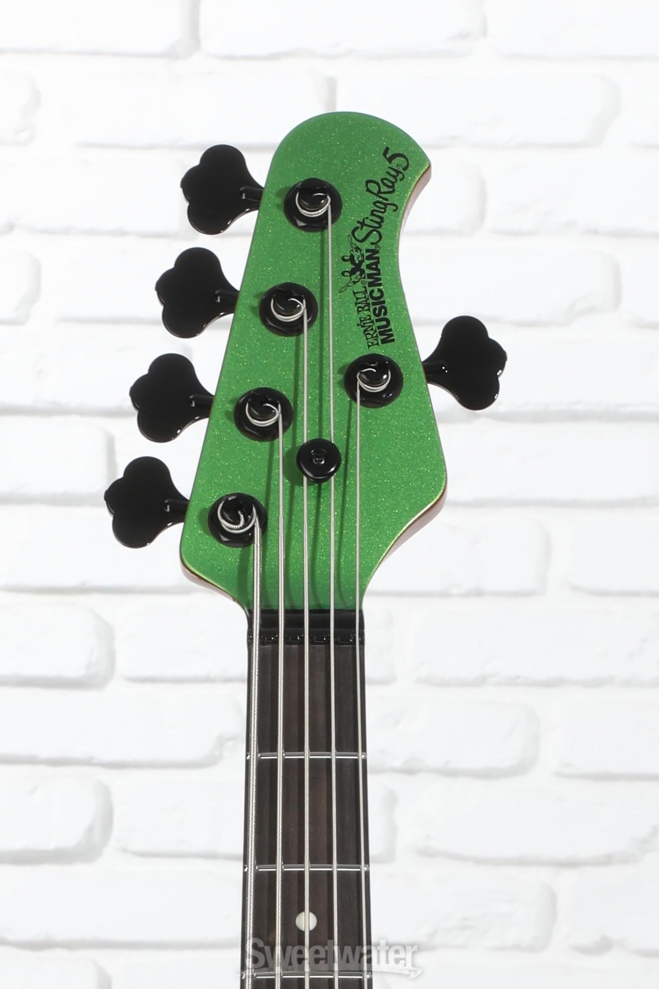 Ernie Ball Music Man StingRay Special 5 H Bass Guitar - Kiwi