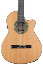Photo of Alhambra 5PCW Conservatory Full-scale Nylon-string Acoustic-electric Classical Guitar - Natural