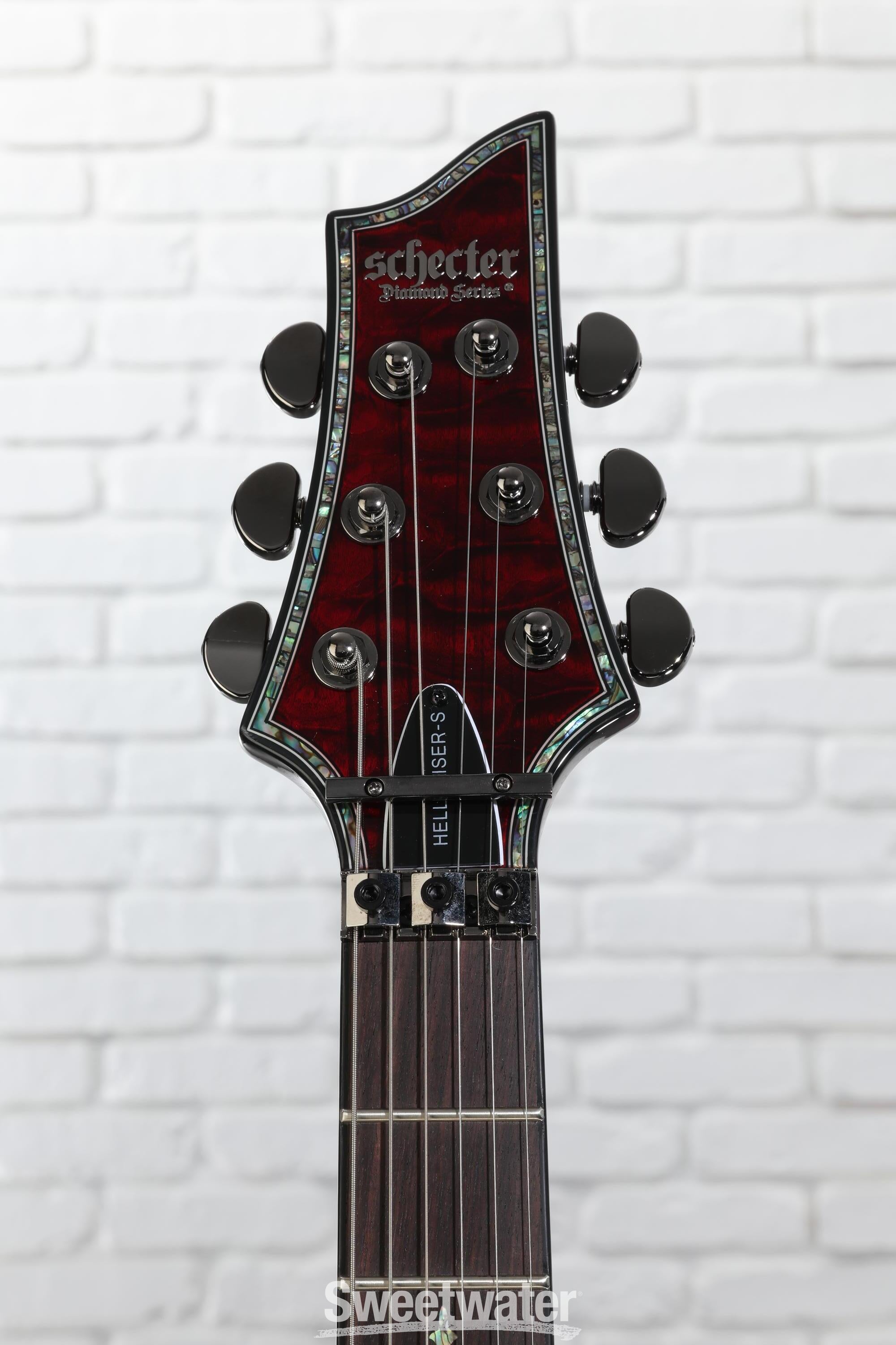 Schecter Hellraiser C-1 FR-S Electric Guitar - Black Cherry