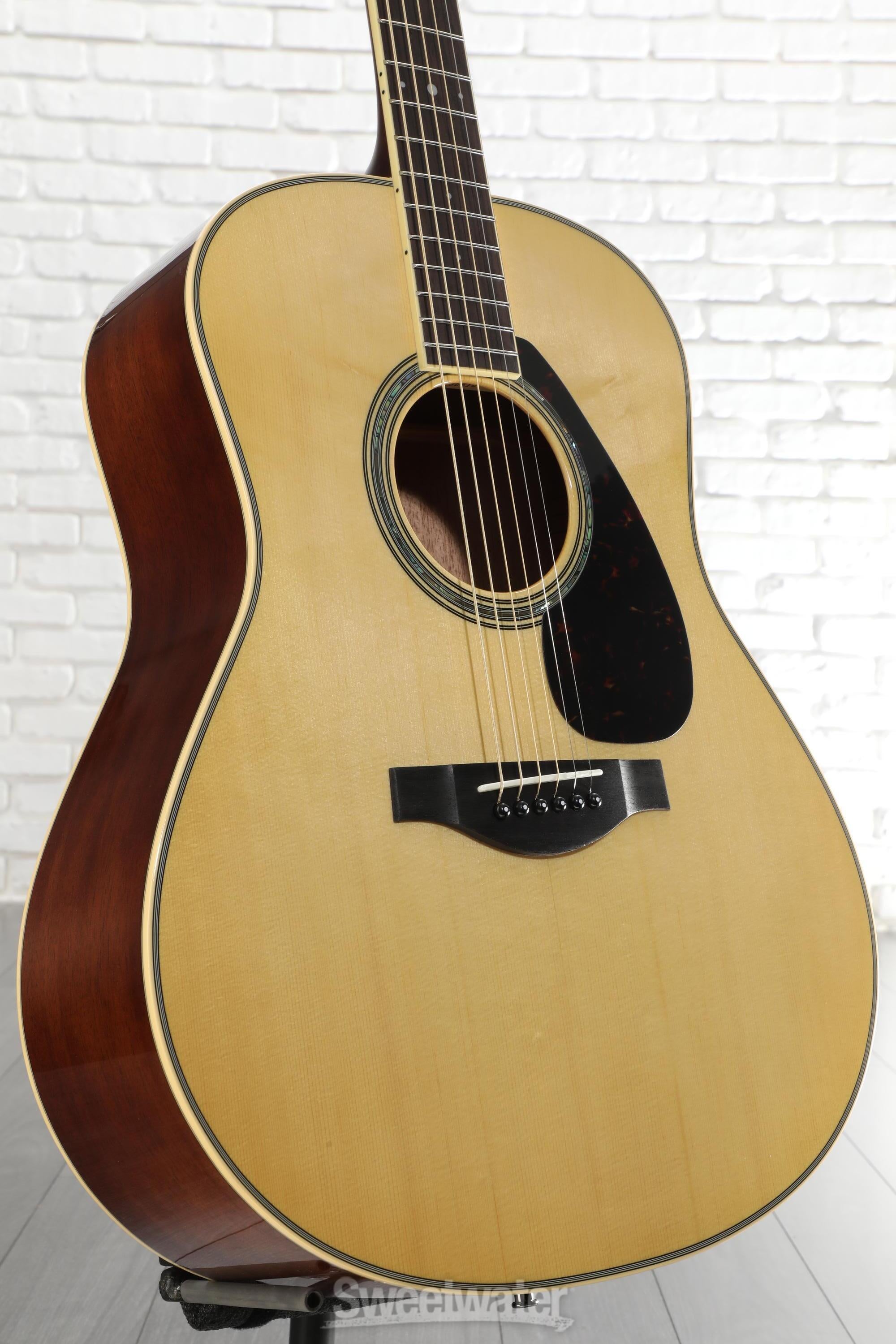 Yamaha LL6M ARE Original Jumbo Acoustic Guitar - Natural | Sweetwater