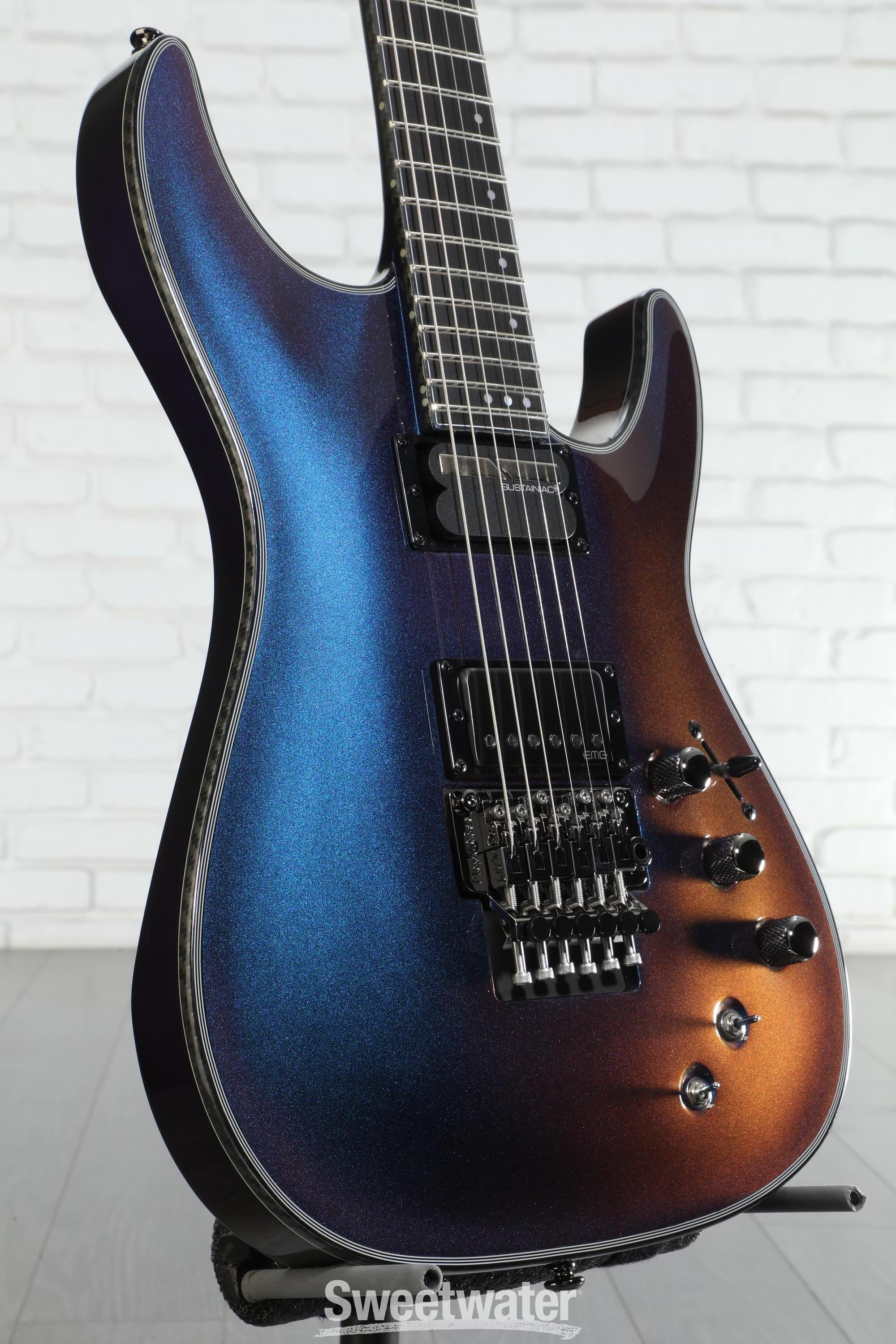 Schecter Hellraiser Hybrid C-1 FR-S Electric Guitar - Ultra Violet