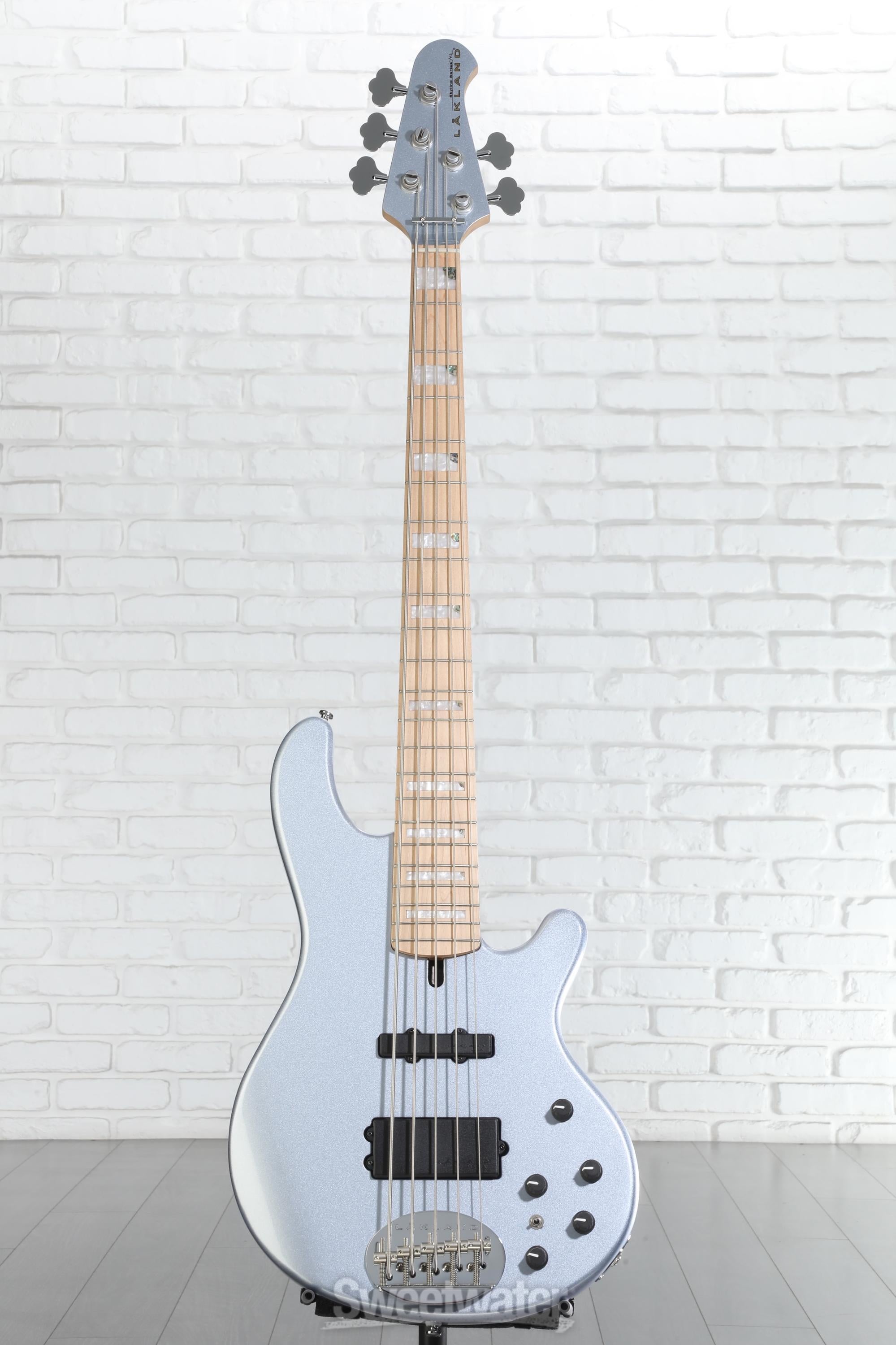 中古・美品 Lakland Skyline 55-01 (USA仕様) Lakland Skyline 55-01 5-String Bass Guitar Natural Maple Fretboard