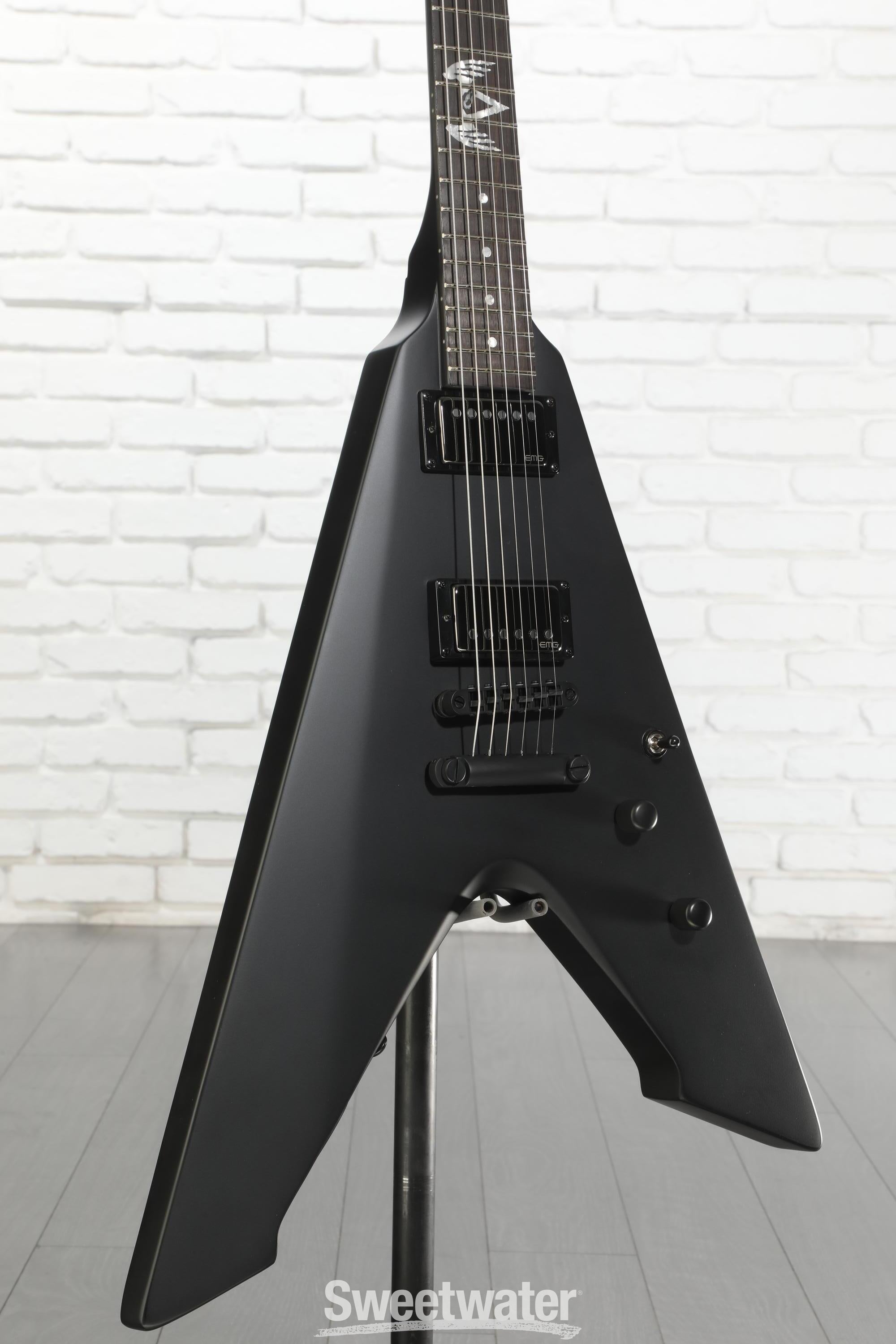 ESP LTD Vulture - Black Satin | Sweetwater
