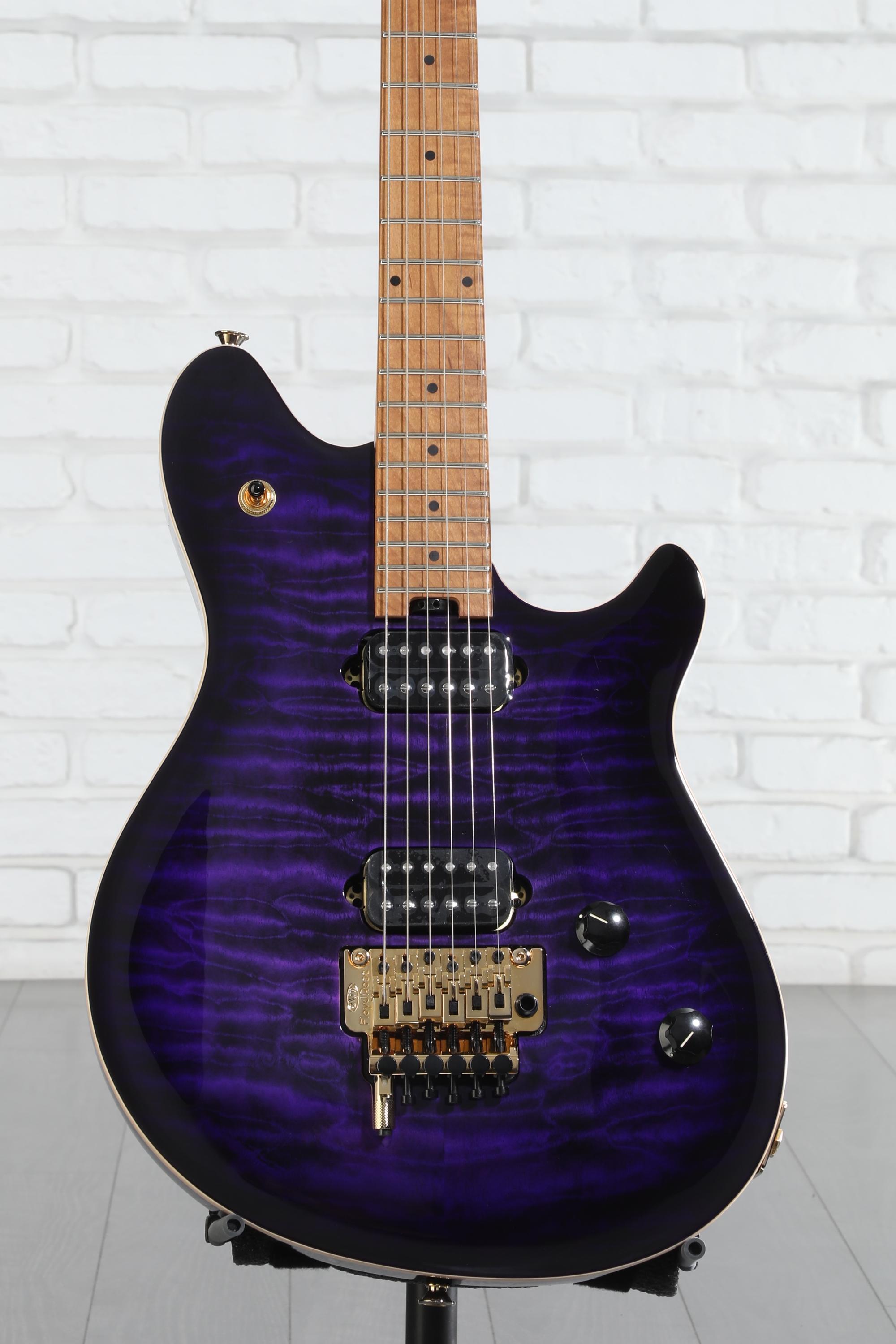 EVH Wolfgang Special QM Electric Guitar - Purple Burst | Sweetwater