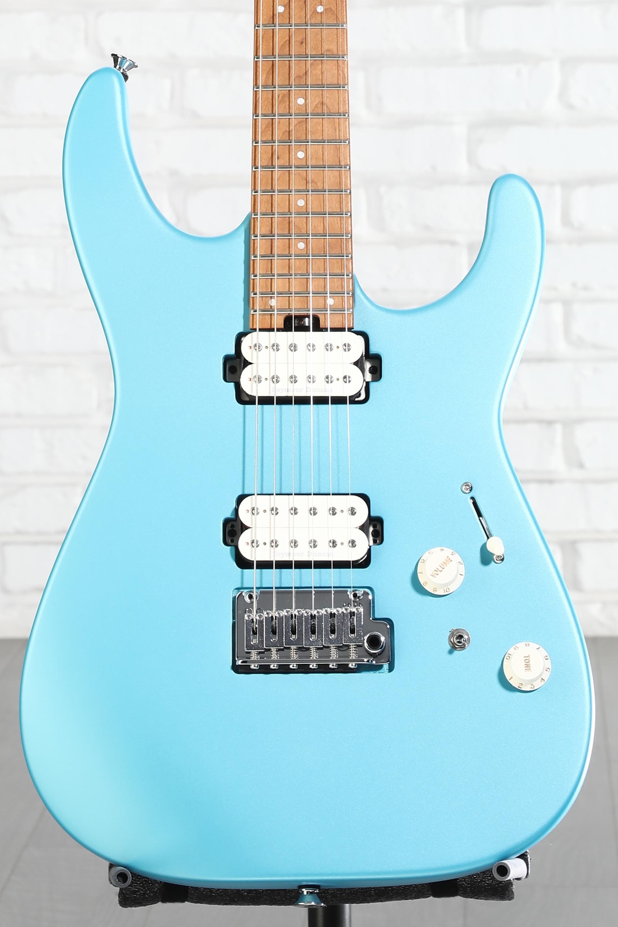 Charvel Pro-Mod DK24 HH 2PT Electric Guitar - Matte Blue Frost