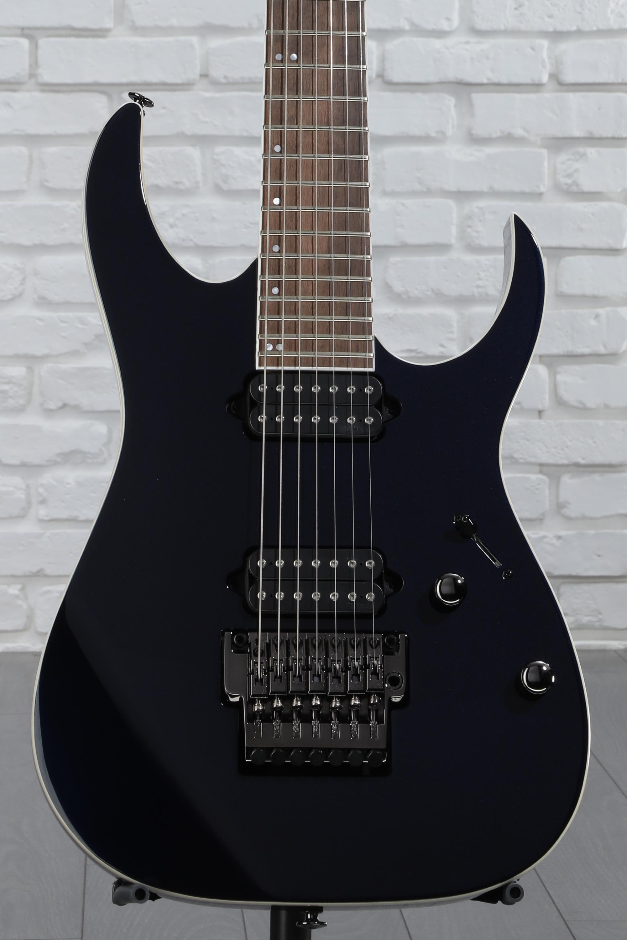 Ibanez Prestige RG2027XL 7-string Electric Guitar - Dark Tide Blue