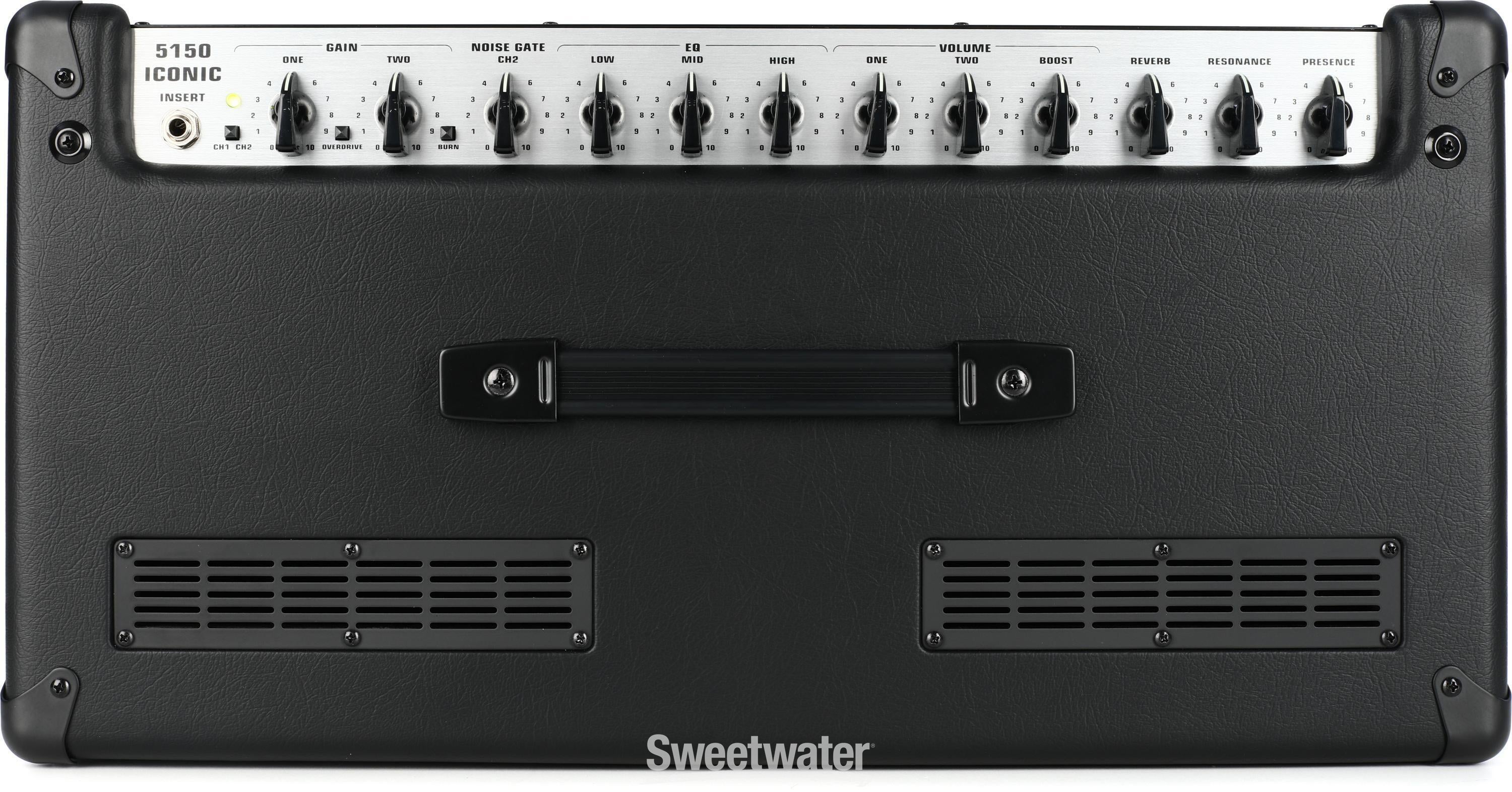 EVH 5150 Iconic Series 40-watt 1 x 12-inch Tube Combo Amp - Black |  Sweetwater