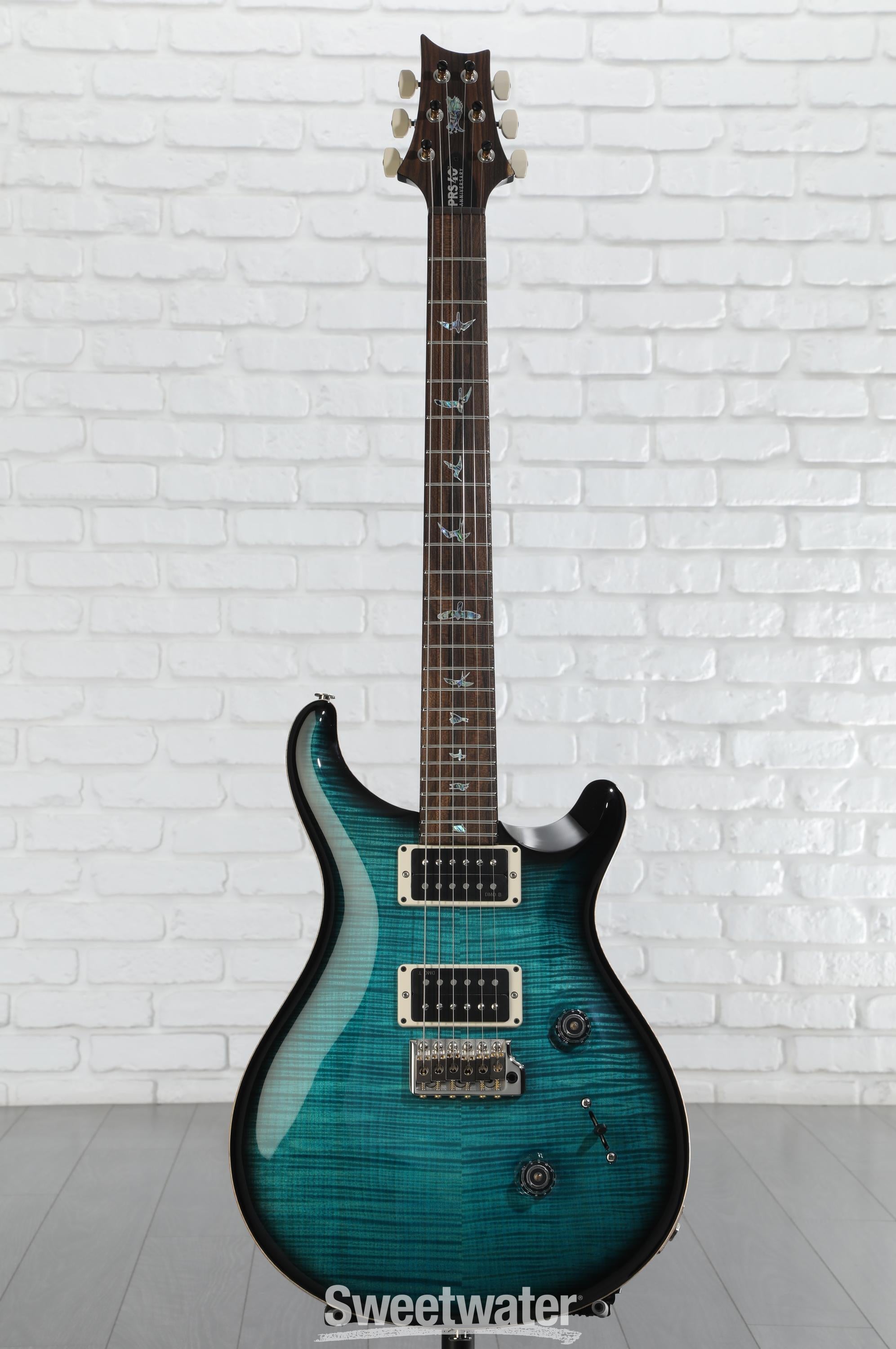PRS 40th Anniversary Custom 24 Electric Guitar - Sub Zero | Sweetwater