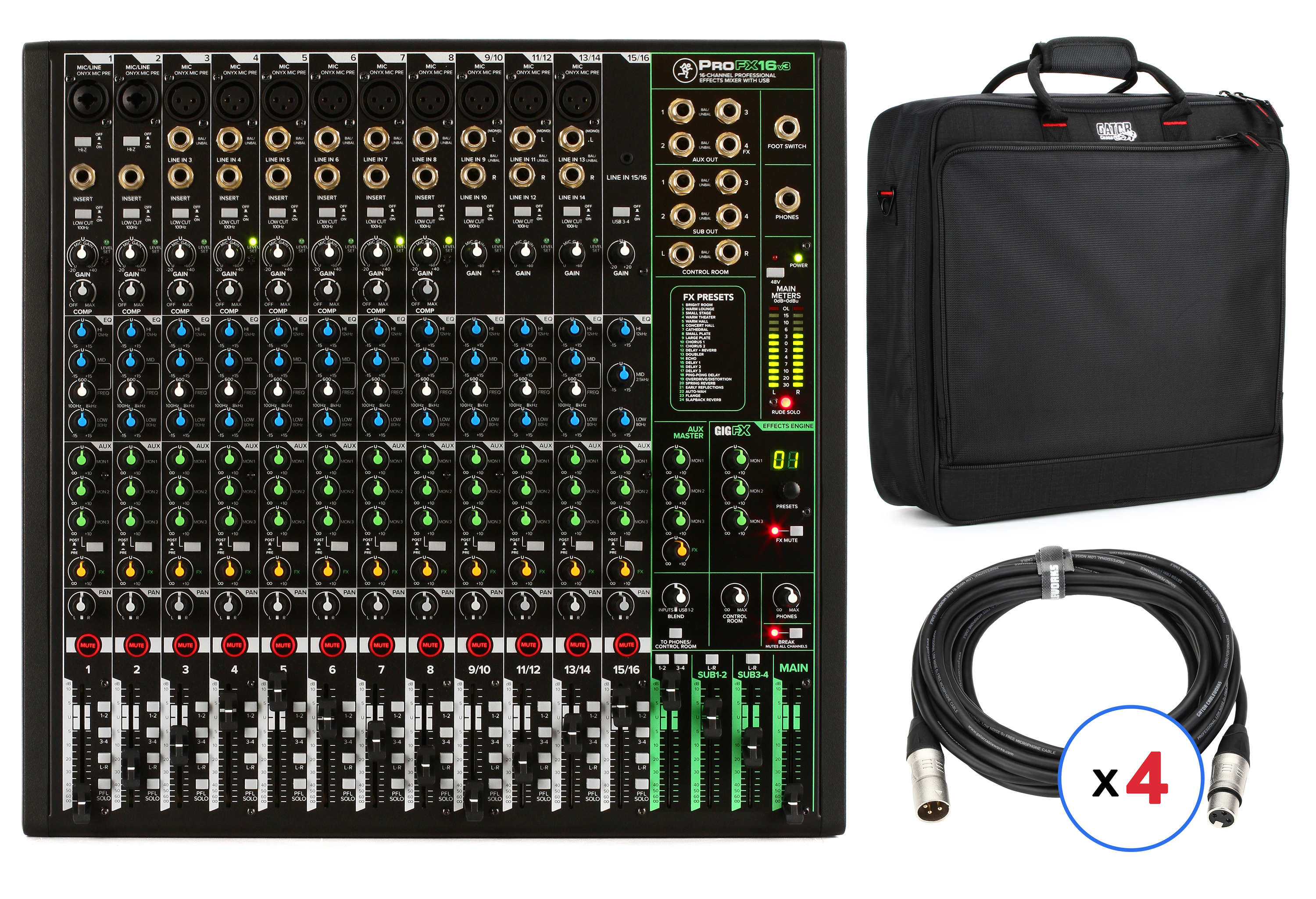 PAPAページ Amazon.com: Mackie ProFX16v3 16-Channel Sound Reinforcement