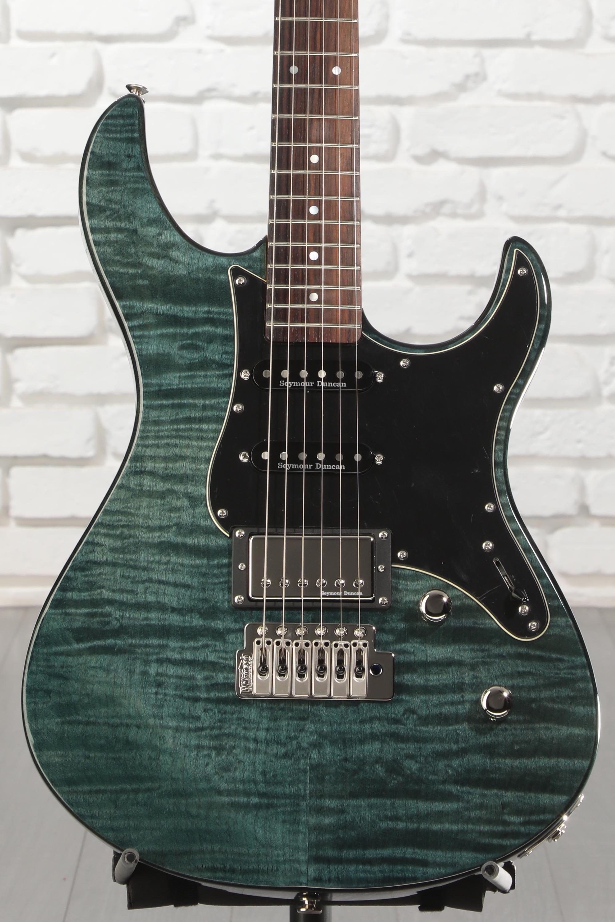 M*d様 YAMAHA PACIFICA PAC612VIIFM IDB パシフ Yamaha Pacifica PAC612VIIFM Flame Maple Electric Guitar Indigo