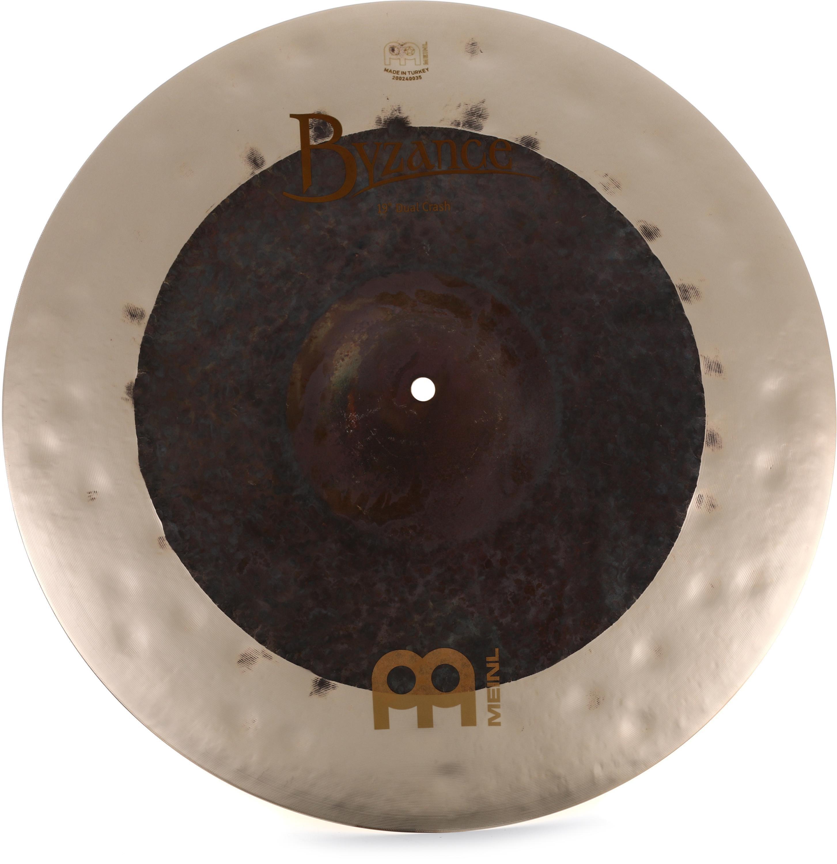 Meinl Cymbals 19 inch Byzance Dual Crash Cymbal | Sweetwater