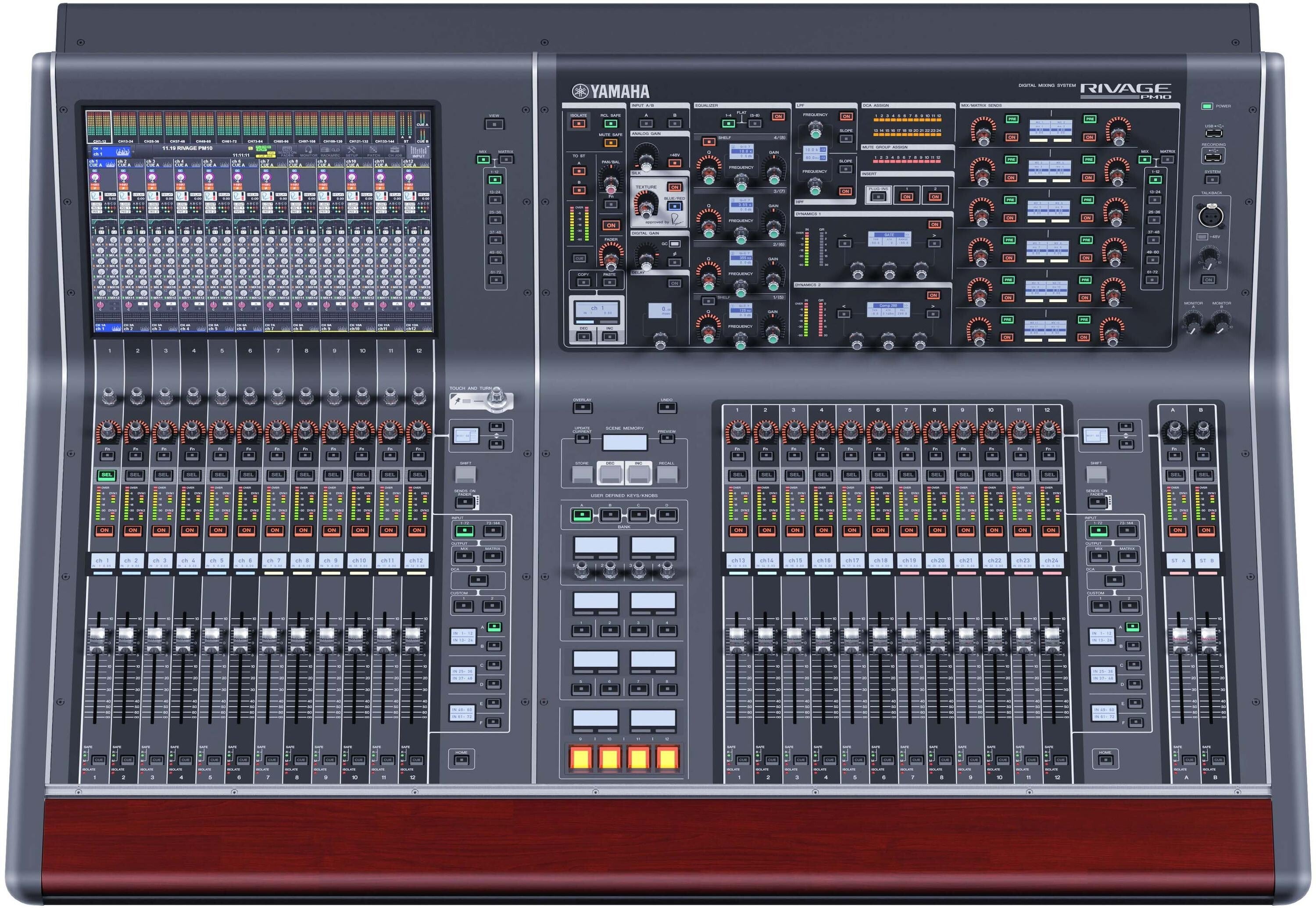 Yamaha CS-R10-S 26-fader Control Surface with One Touch Panel