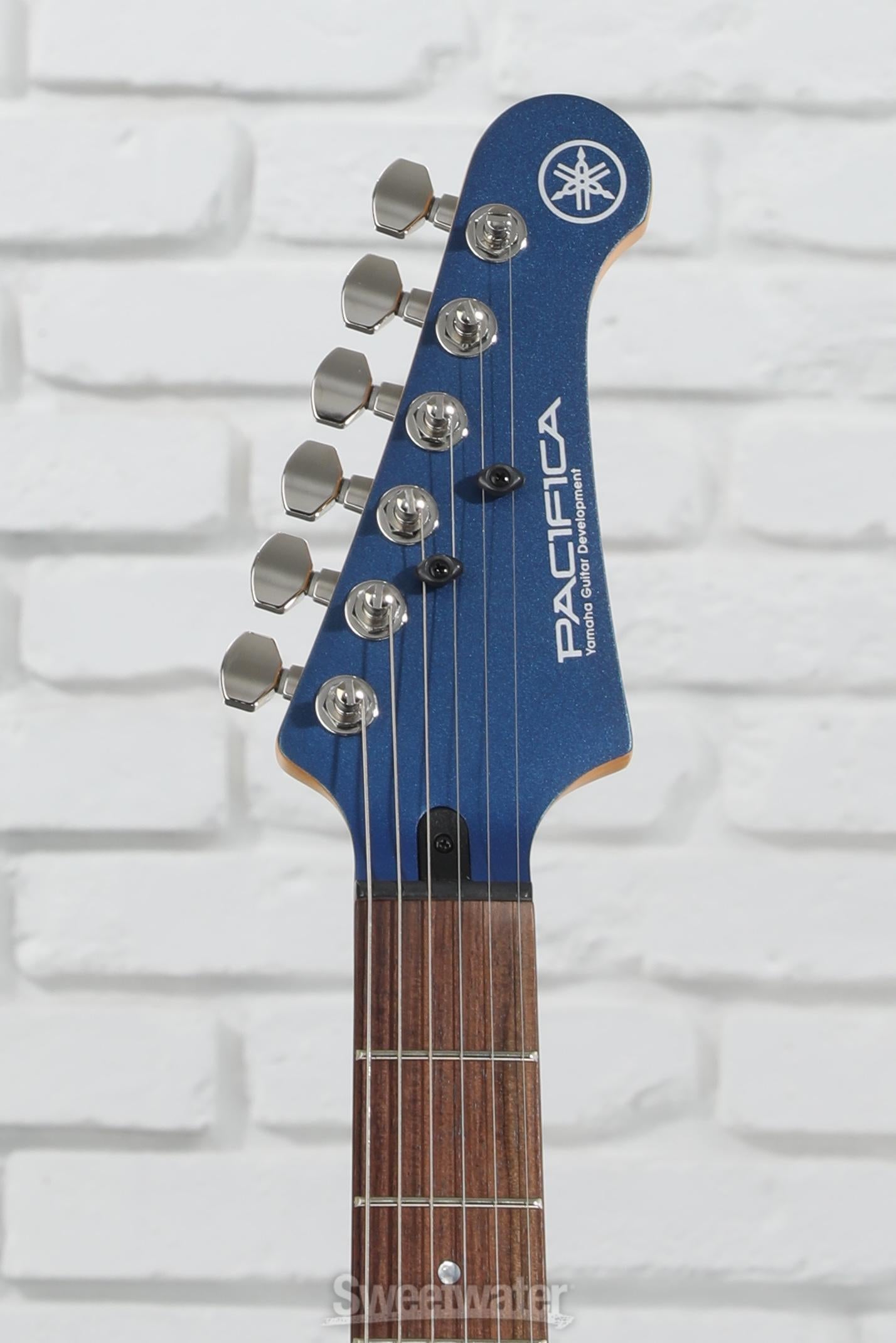【新品同】YAMAHA PAC612VIIX MSB Yamaha PAC612VIIX Pacifica Electric Guitar - Matte Silk Blue