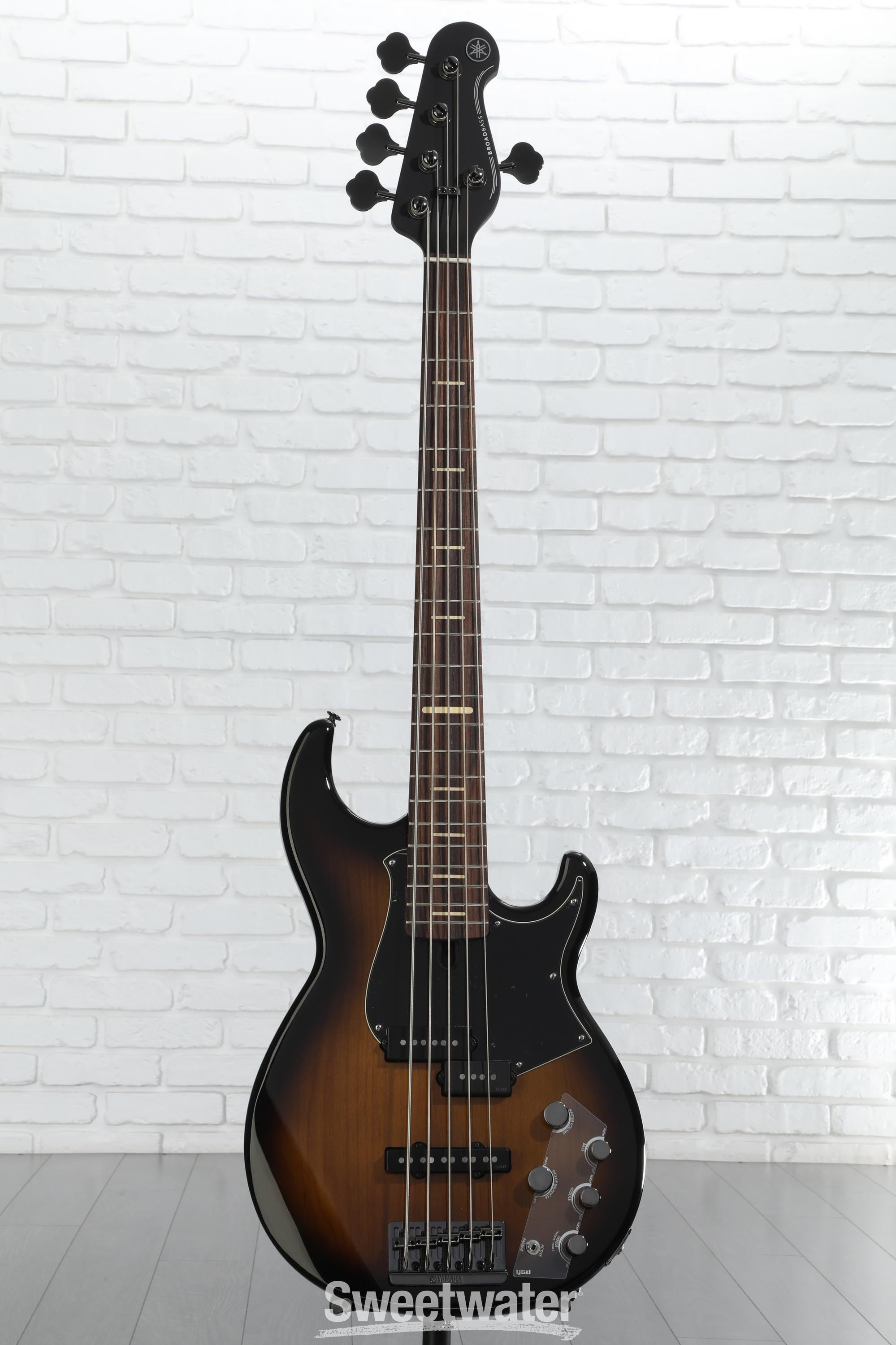 Yamaha BB735A Fire Red Sunburst 5-string Electric Bass Guitar