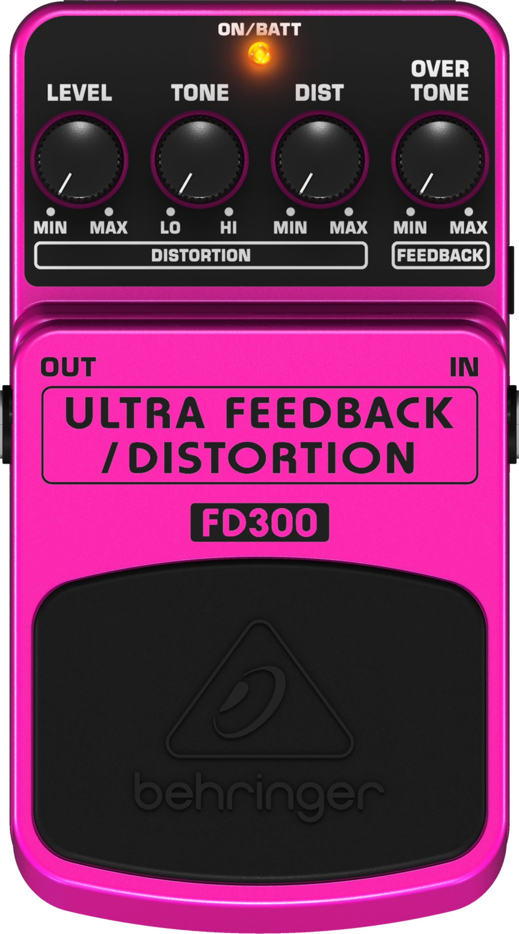 BEHRINGER FD300 Feedback ディストーション Behringer FD300 Ultra Feedback/Distortion Pedal | Sweetwater
