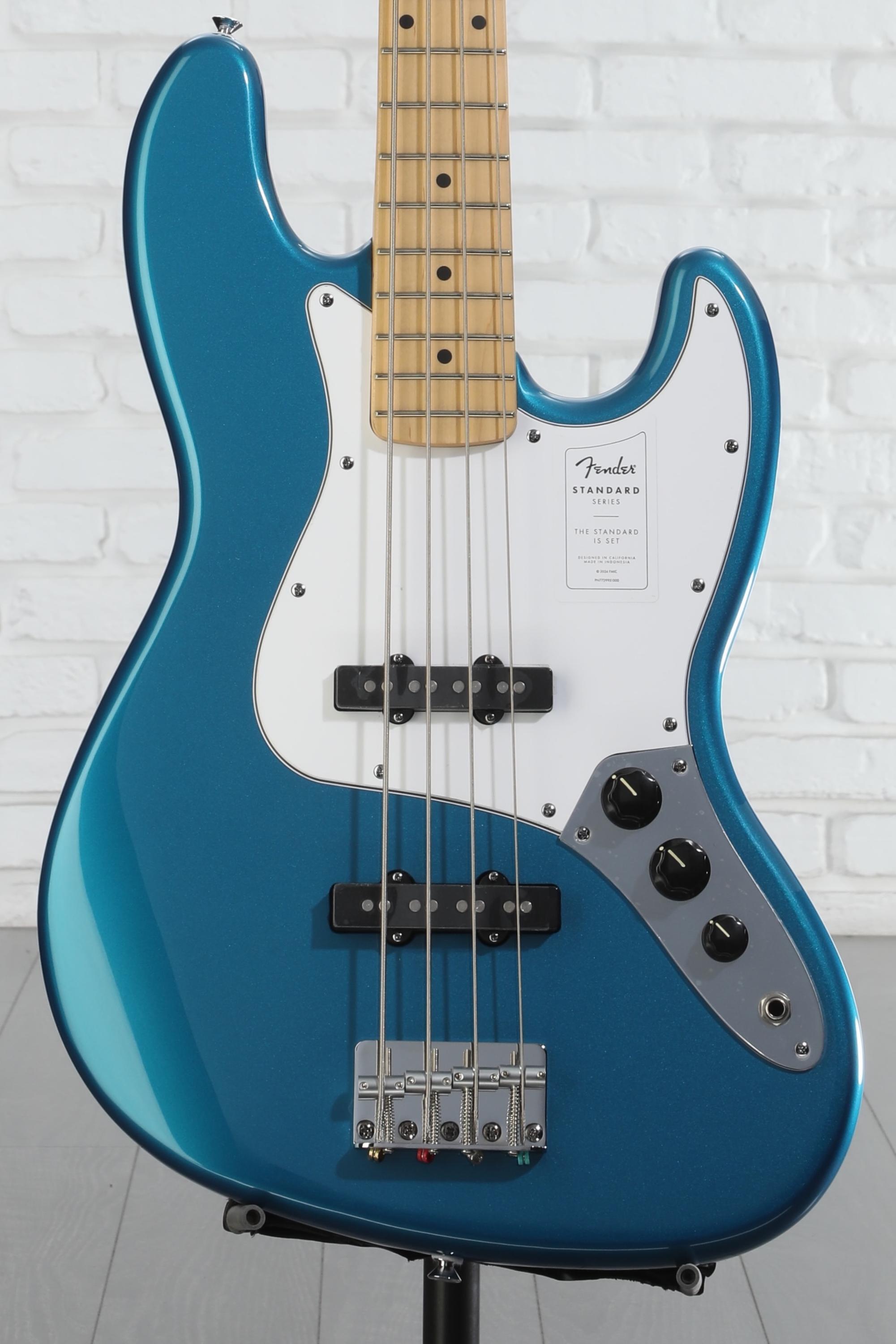 Fender Standard Jazz Bass - Aqua Marine Metallic, Maple