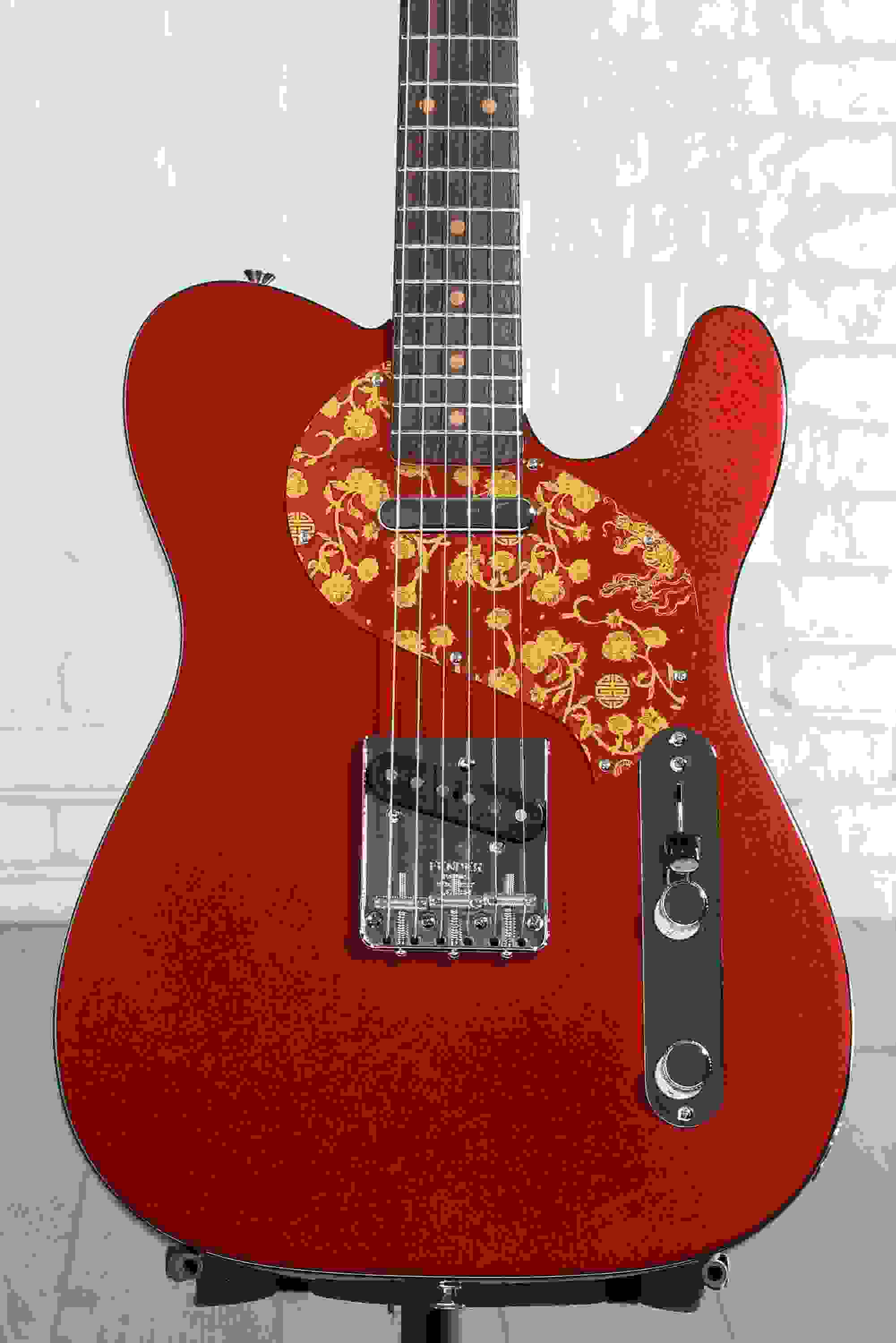 Fender Limited-edition Raphael Saadiq Telecaster Electric Guitar - Dark Metallic Red