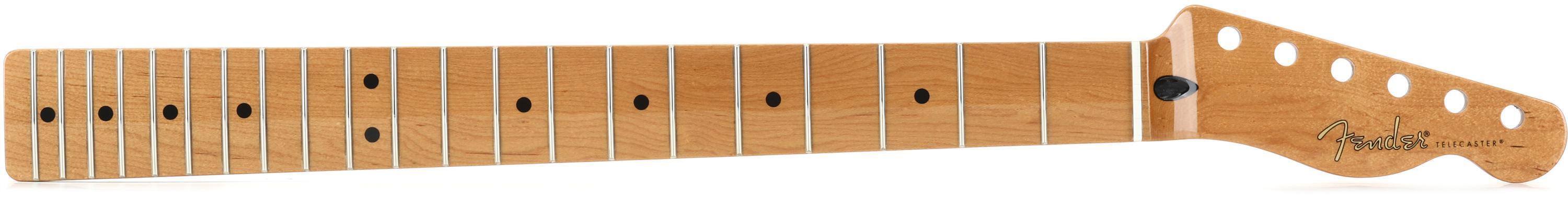 ALLPARTS ROASTED MAPLE TELE NECK 柾目！ Allparts Select Chunky Roasted Maple Neck for Tele®