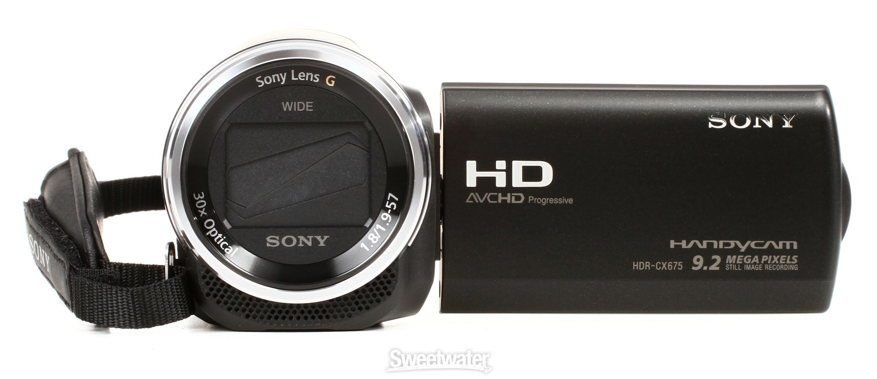 Sony HDR-CX675 Handycam 1080p Full HD Camcorder Reviews | Sweetwater