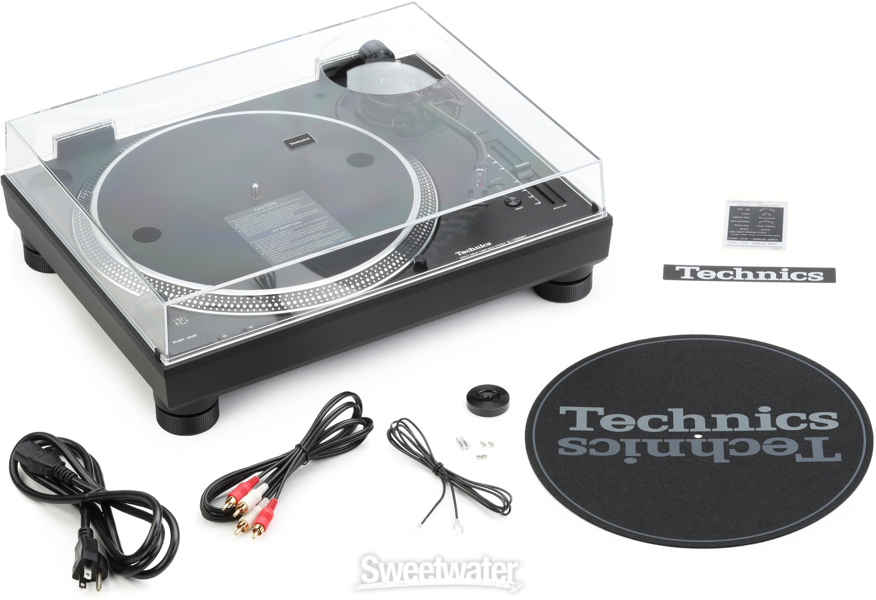 Technics SL-1200MK7 Direct Drive Professional Turntable | Sweetwater