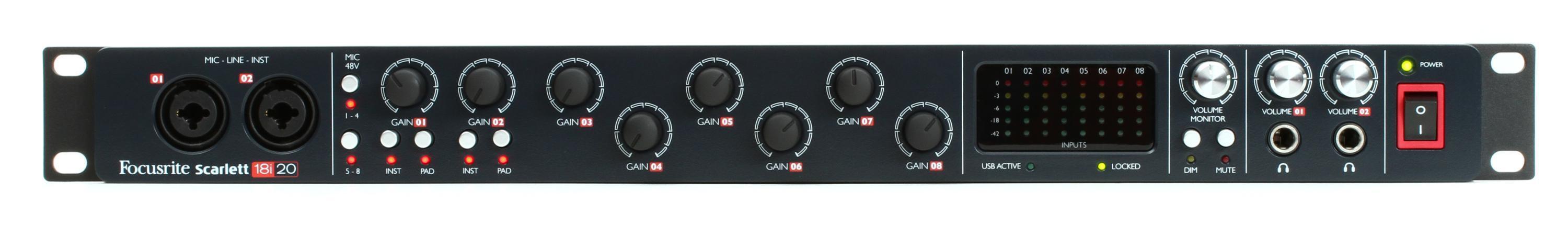 Focusrite Scarlett 18i20 | Sweetwater