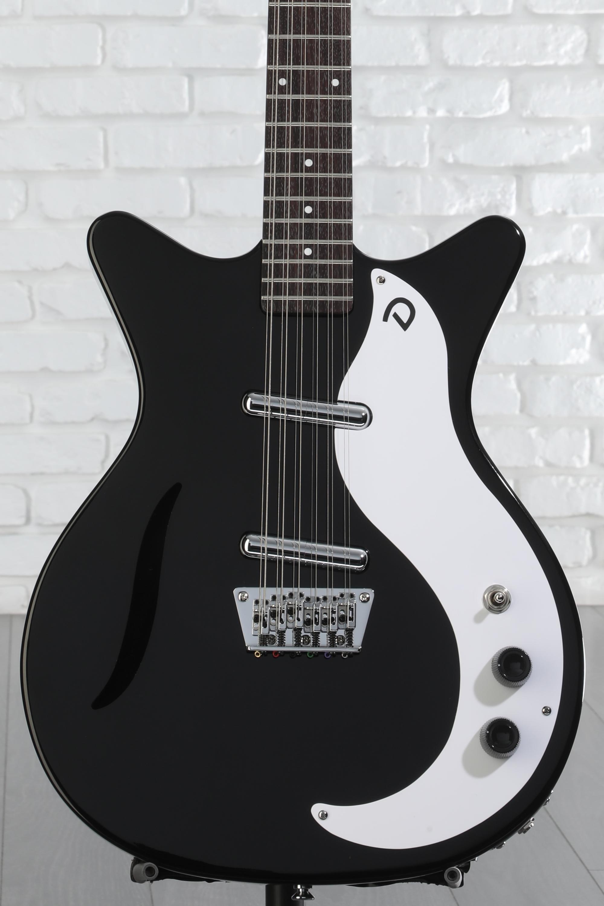 Danelectro Vintage 12 String Electric Guitar - Black