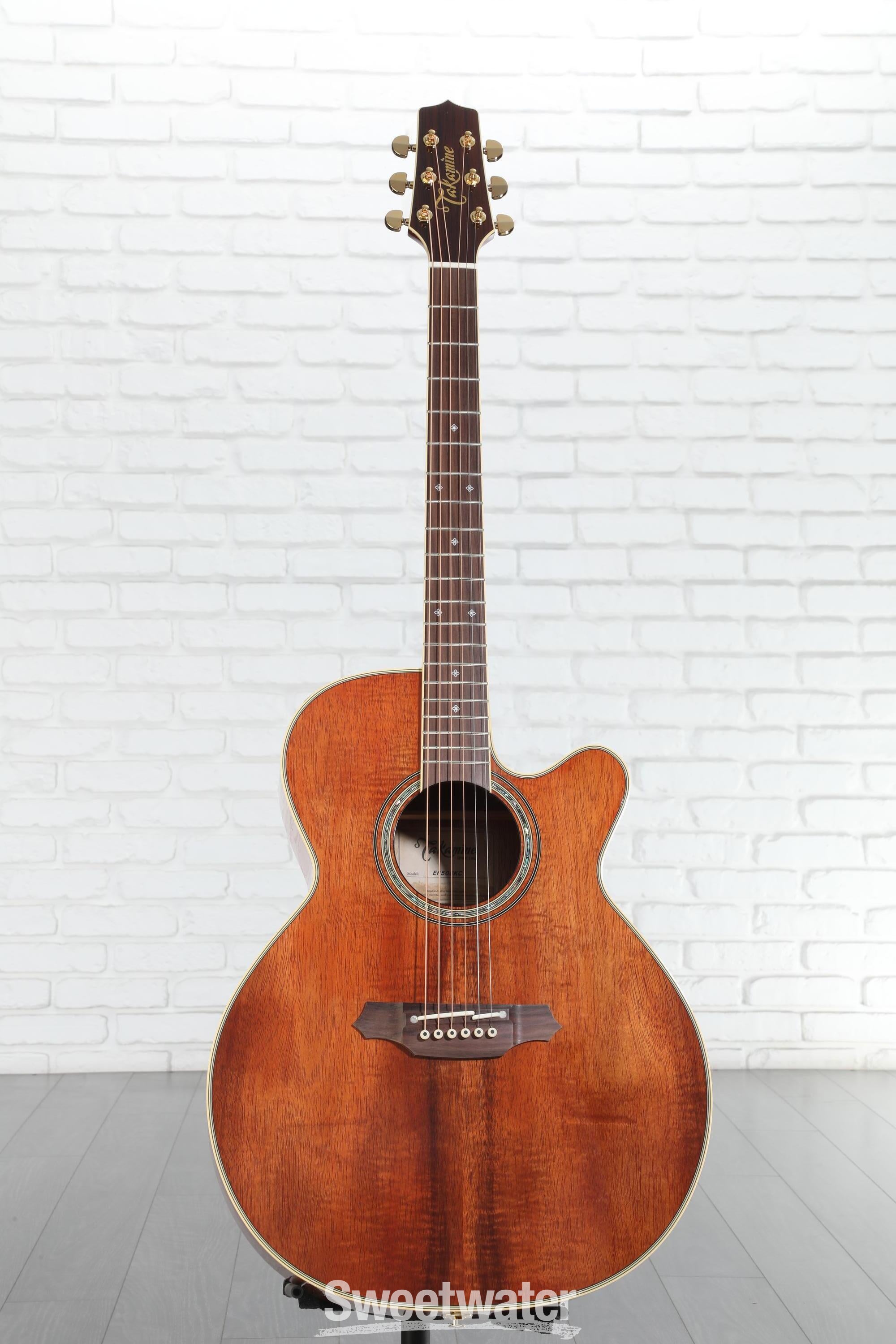 Takamine Legacy JEF508KC Acoustic-electric Guitar - Natural Koa