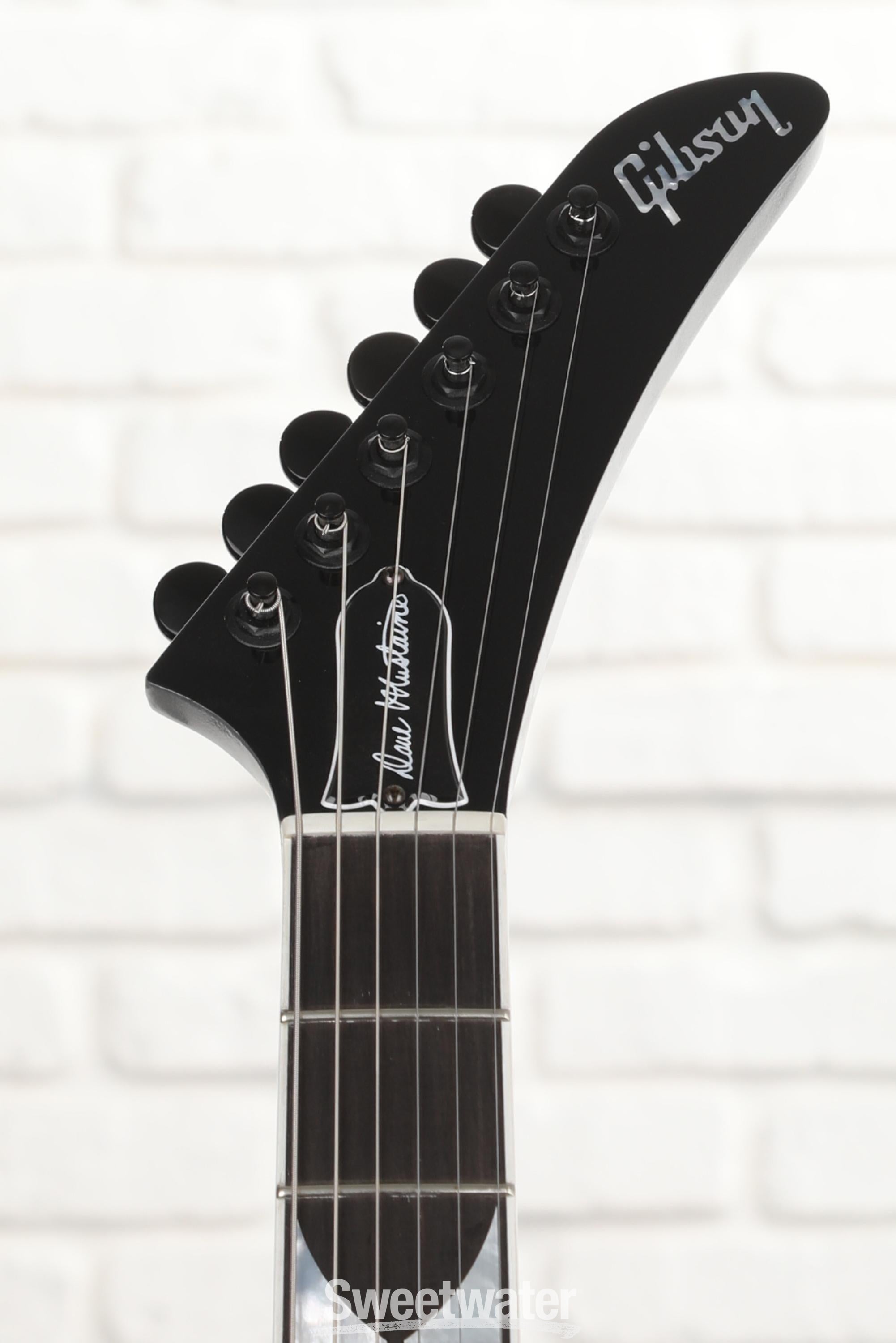 Gibson Dave Mustaine Flying V EXP Electric Guitar - Silver