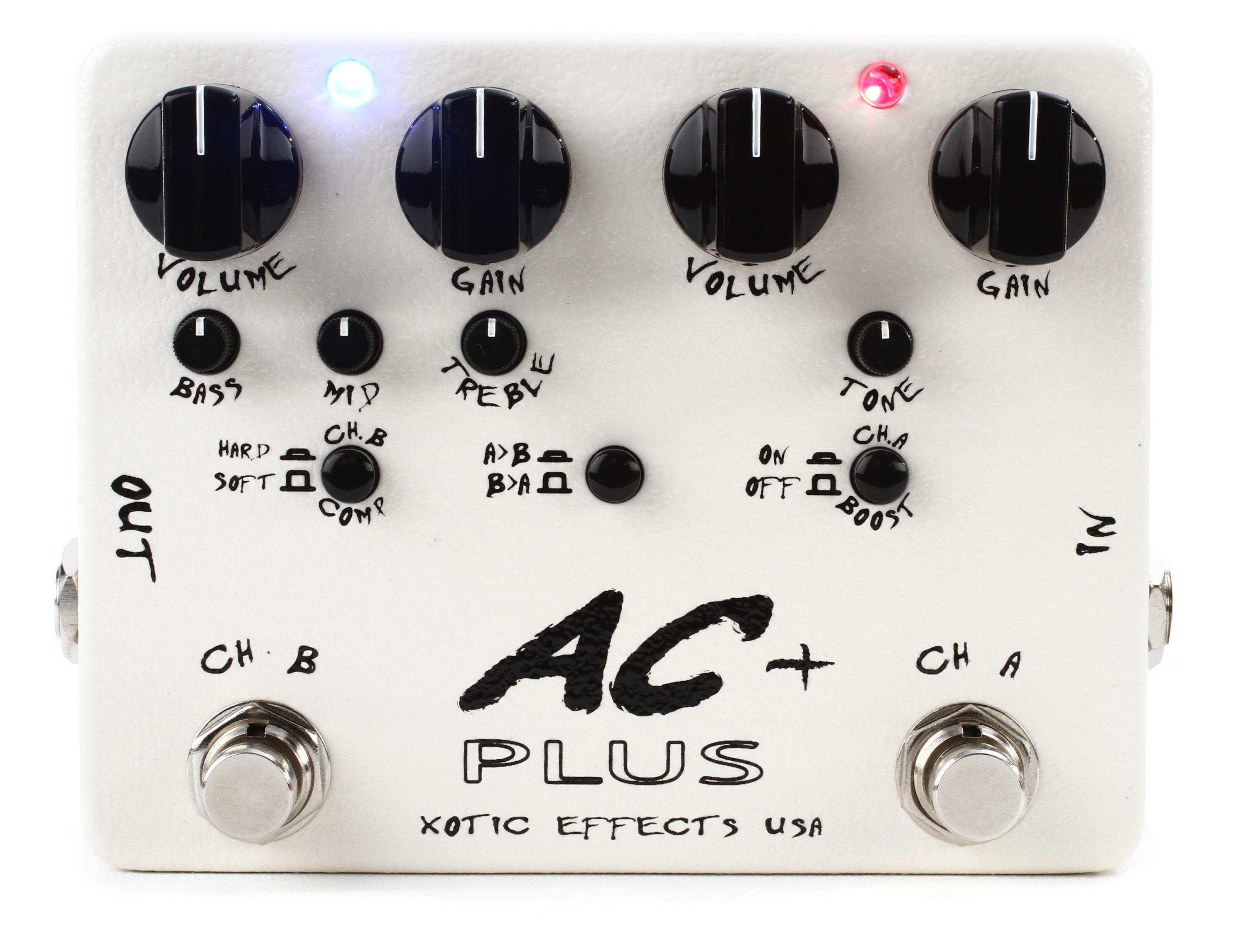 Xotic AC Plus 2-channel Boost/Drive Pedal